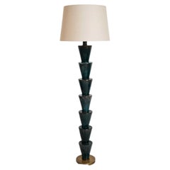 “Nizwa” dark turquoise floor lamp, Barracuda edition.