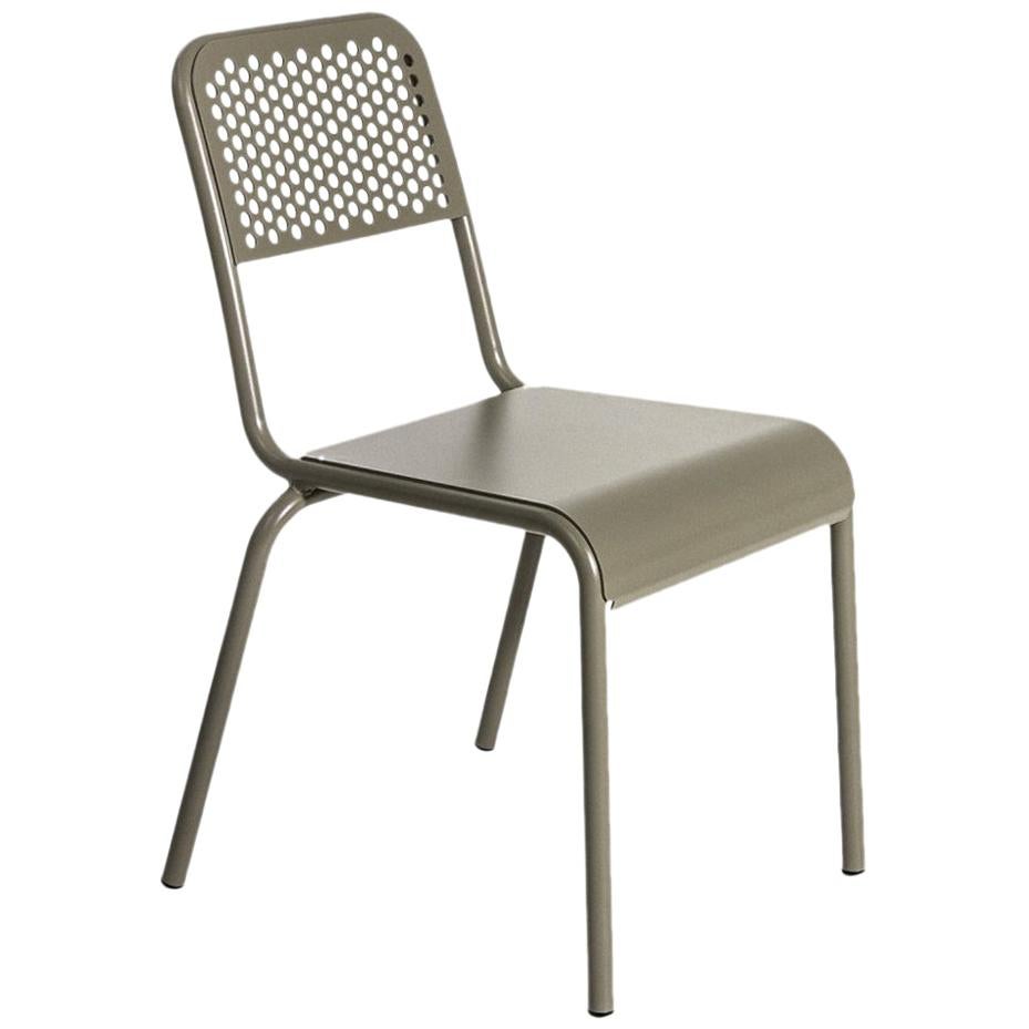 "Nizza" Chair in Varnished Aluminum by Moroso for Diesel For Sale