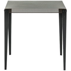 "Nizza" Copper Varnished Perforated Steel Top Square Table by Moroso, Diesel