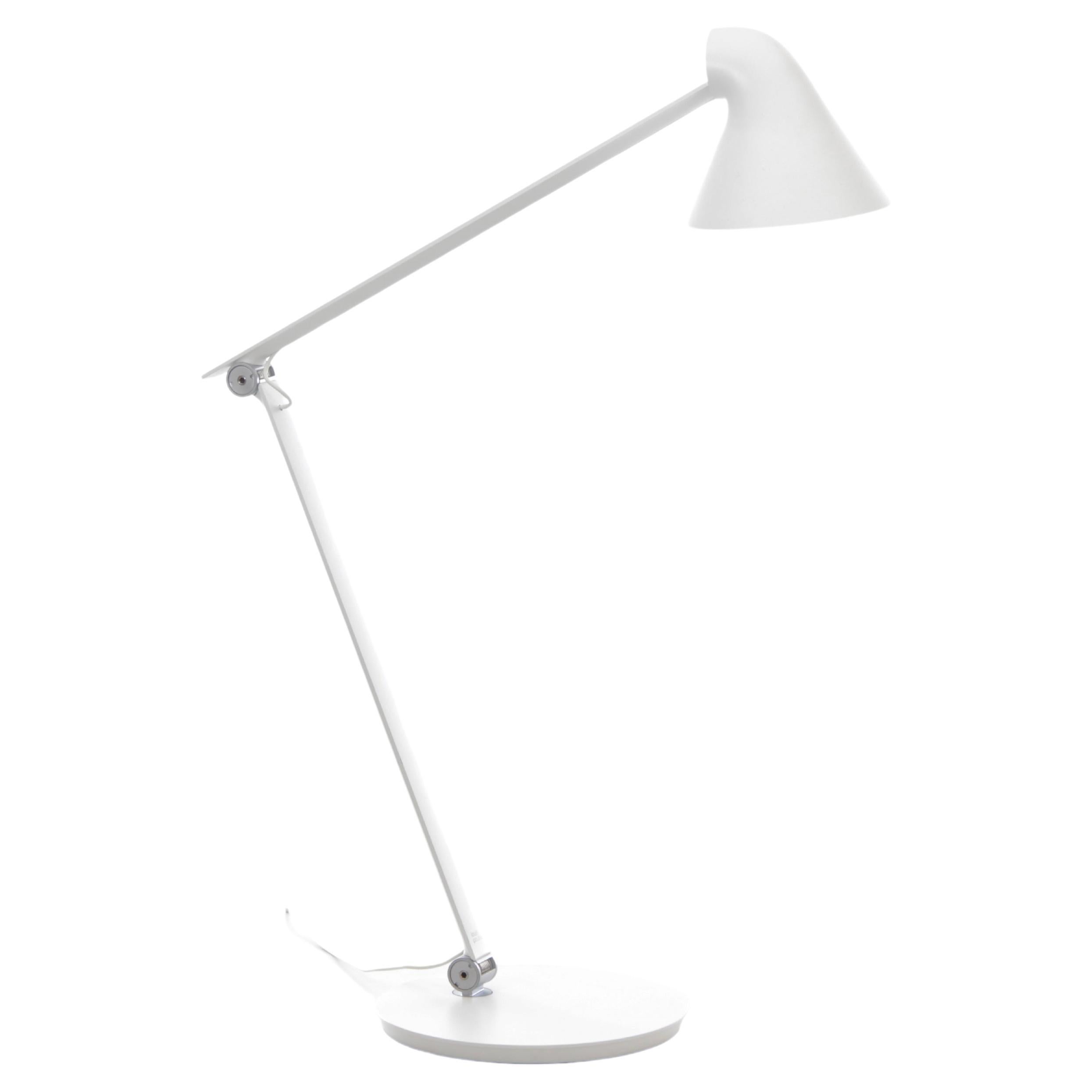 NJP Table Lamp or Desk Lamp White For Sale