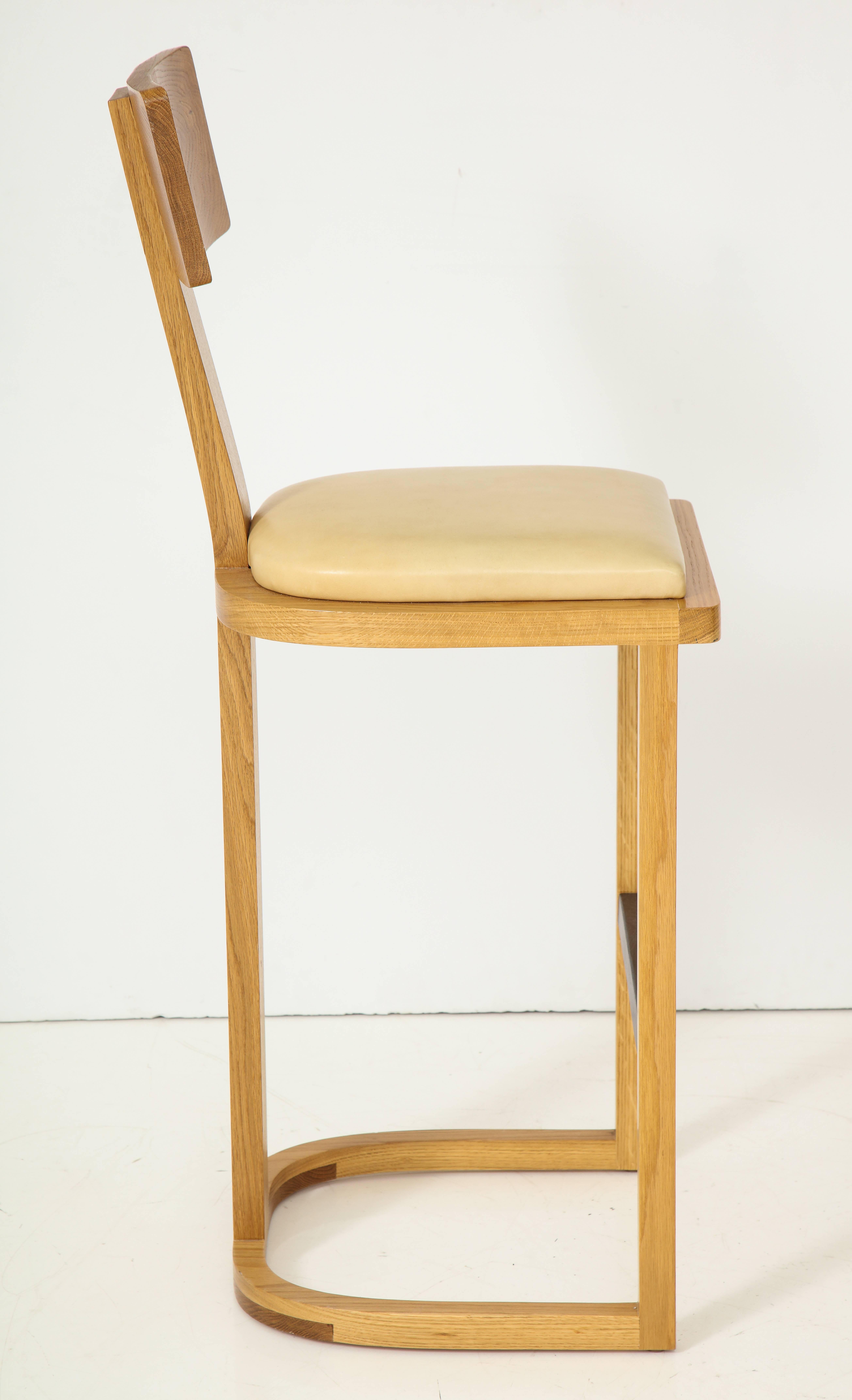NK Collection T Bar Stool In Excellent Condition In Los Angeles, CA