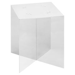 NM07 stainless steel stool 
podium