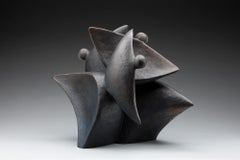 "Ángeles entre nosotros" Bronce patinado y lacado