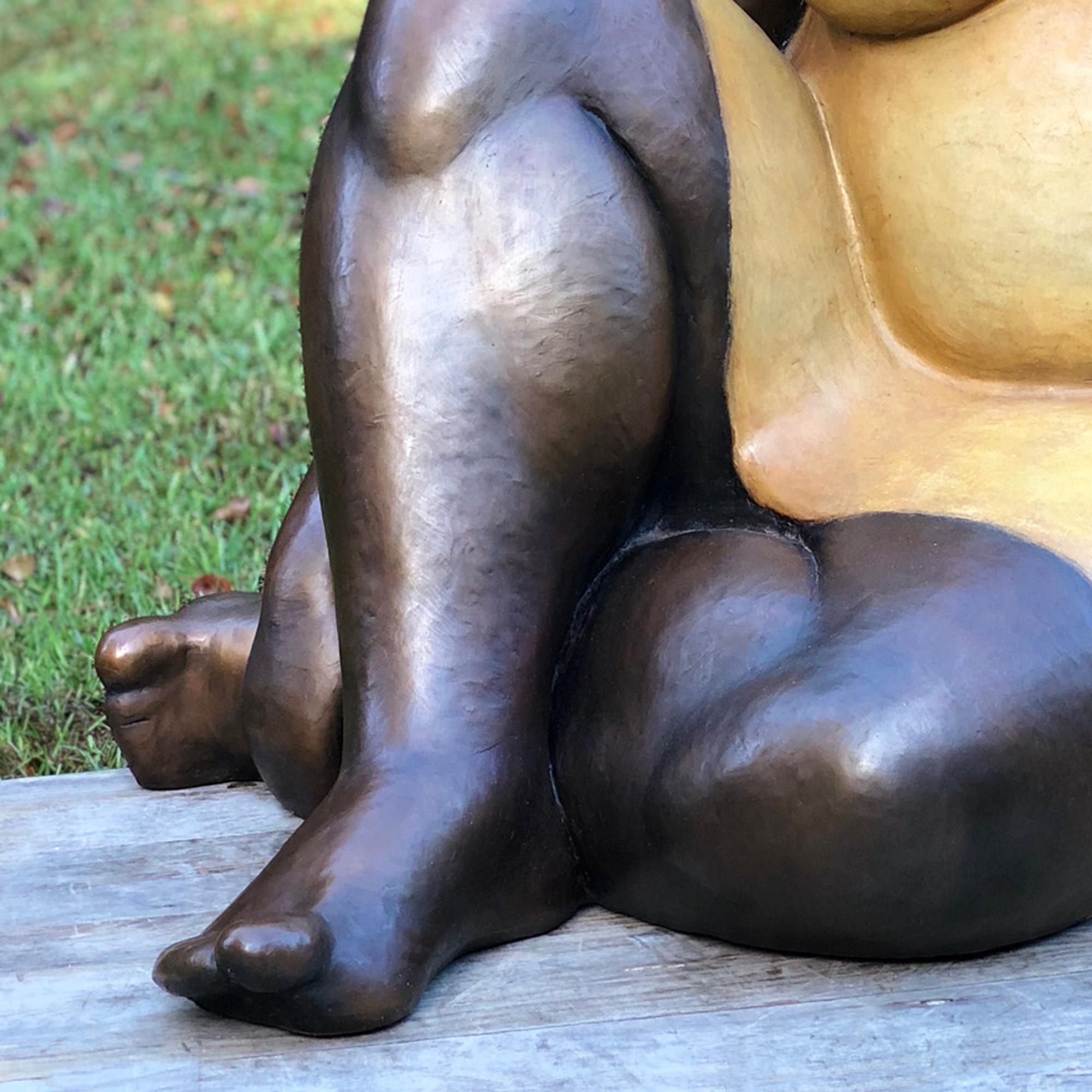 Escultura de bronce fundido 