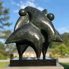 "Unidad" Bronce patinado y lacado