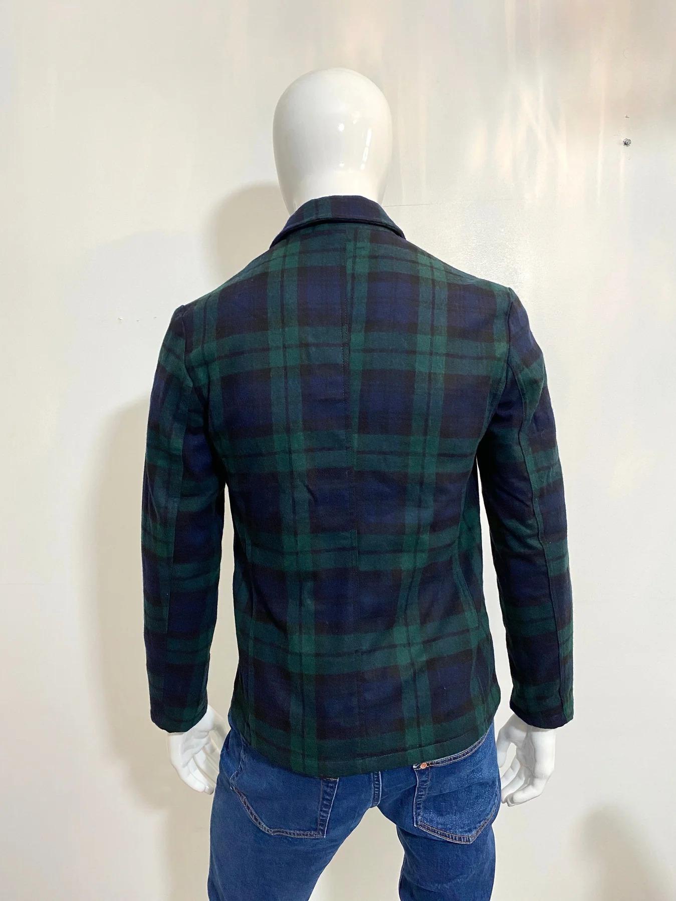 NNO7 Plaid Jacket In Excellent Condition For Sale In London, GB