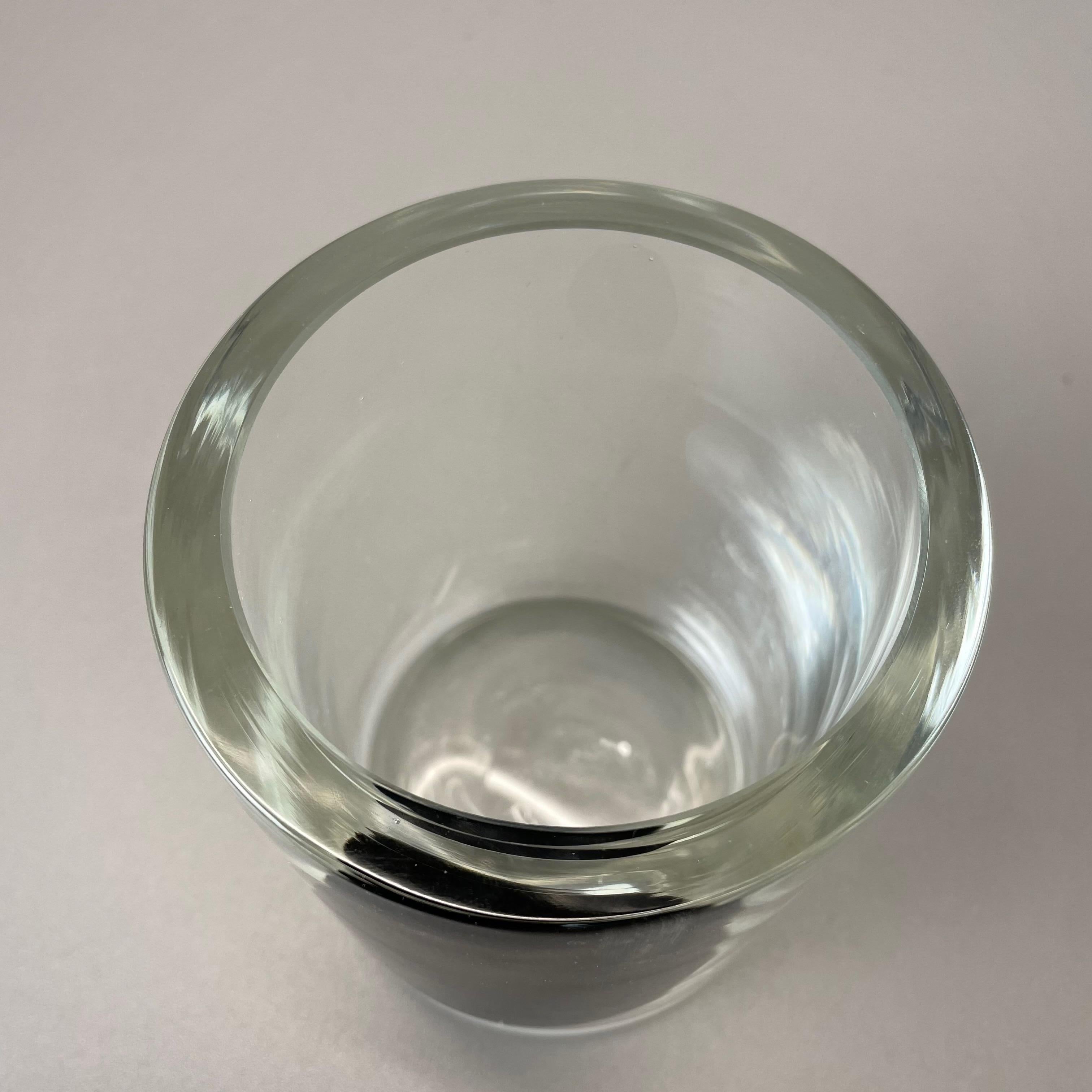 No. 1 New Old Stock Large 1.2kg Murano Glass Vase Antonio da Ros Cenedese, 1970s For Sale 4