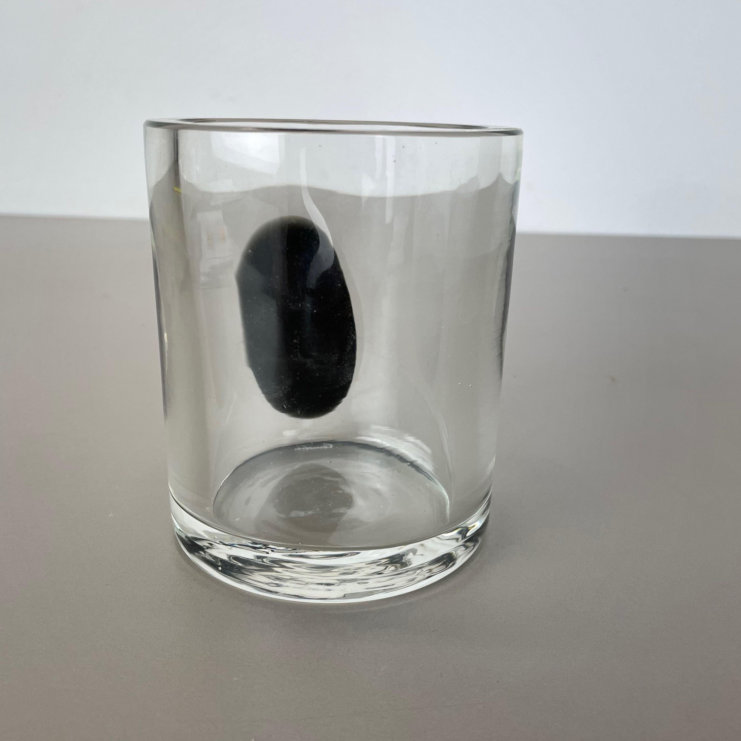 Nr. 1 New Old Stock Große 1,2 kg Muranoglas Vase Antonio da Ros Cenedese, 1970er Jahre im Angebot 6