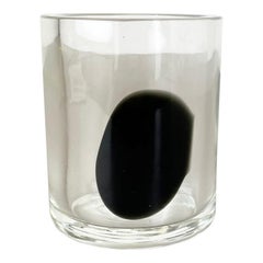 N. 1 Nuovo Vecchio Stock Grande Vaso in vetro di Murano da 1,2 kg Antonio da Ros Cenedese, anni '70
