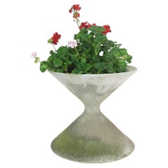 Nr. 1 von 2 architektonische Mitte des Jahrhunderts PLANTER willy guhl eternit pflanztopf 1950s