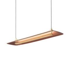 No. 1 Sipo Mahogany Wood Pendat Lamp by Mernøe