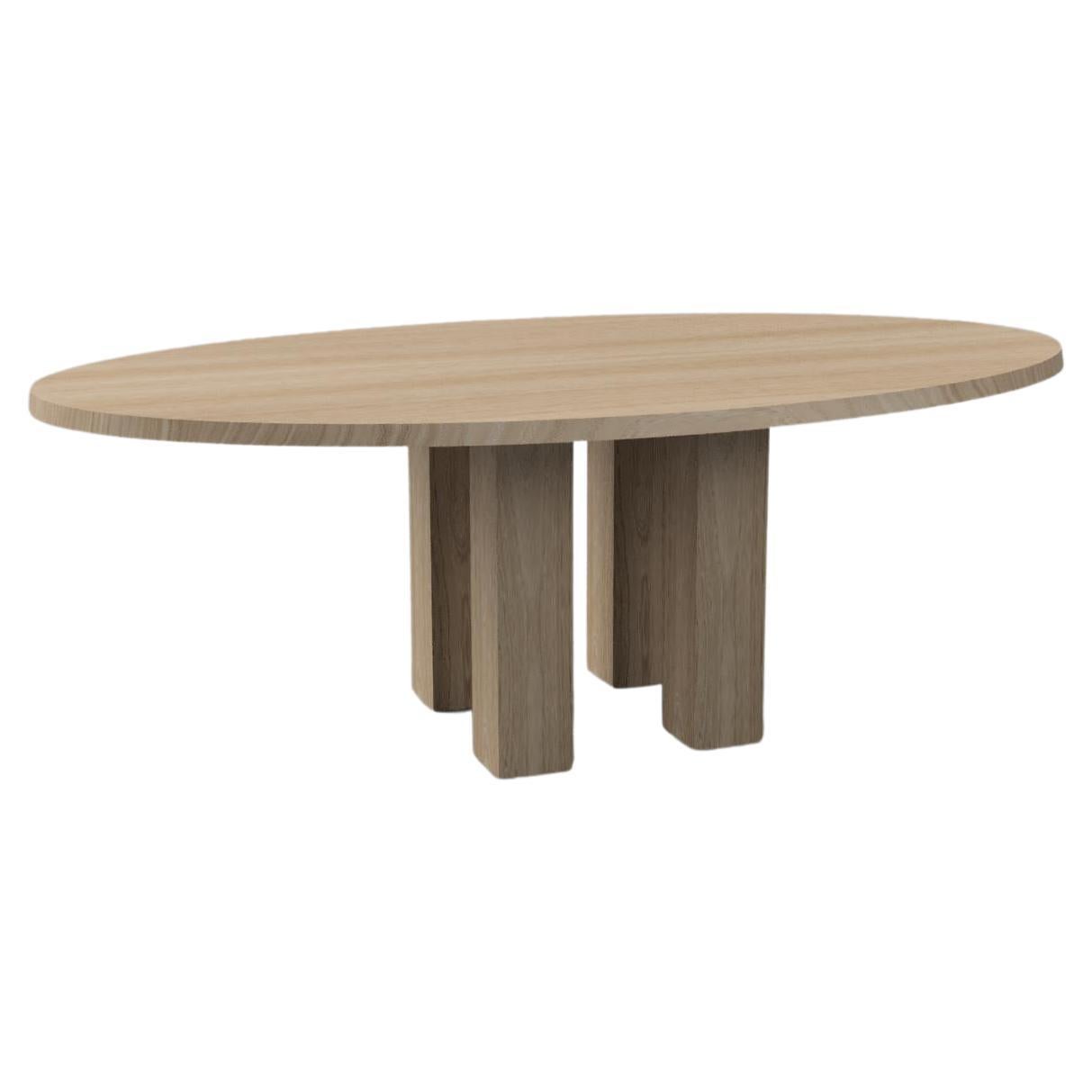 Nº 119 Oval Dining Table by Amee Allsop For Sale