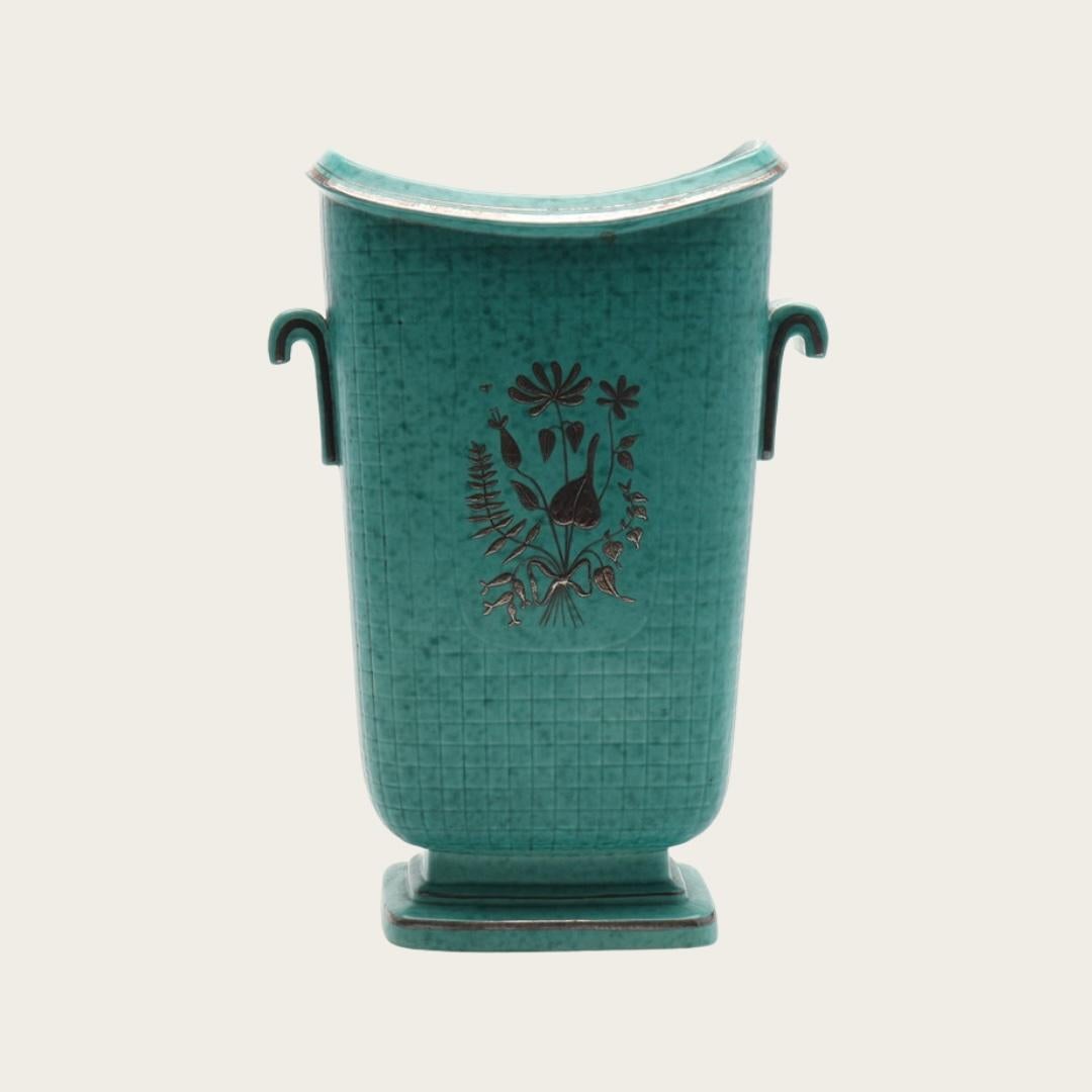 No. 1210 Navire de Wilhelm Kåge pour Gustavsberg Bon état - En vente à Brooklyn, NY