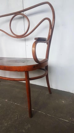 No. 14 Bentwood Bench by J&J Kohn for Jacob & Josef Kohn