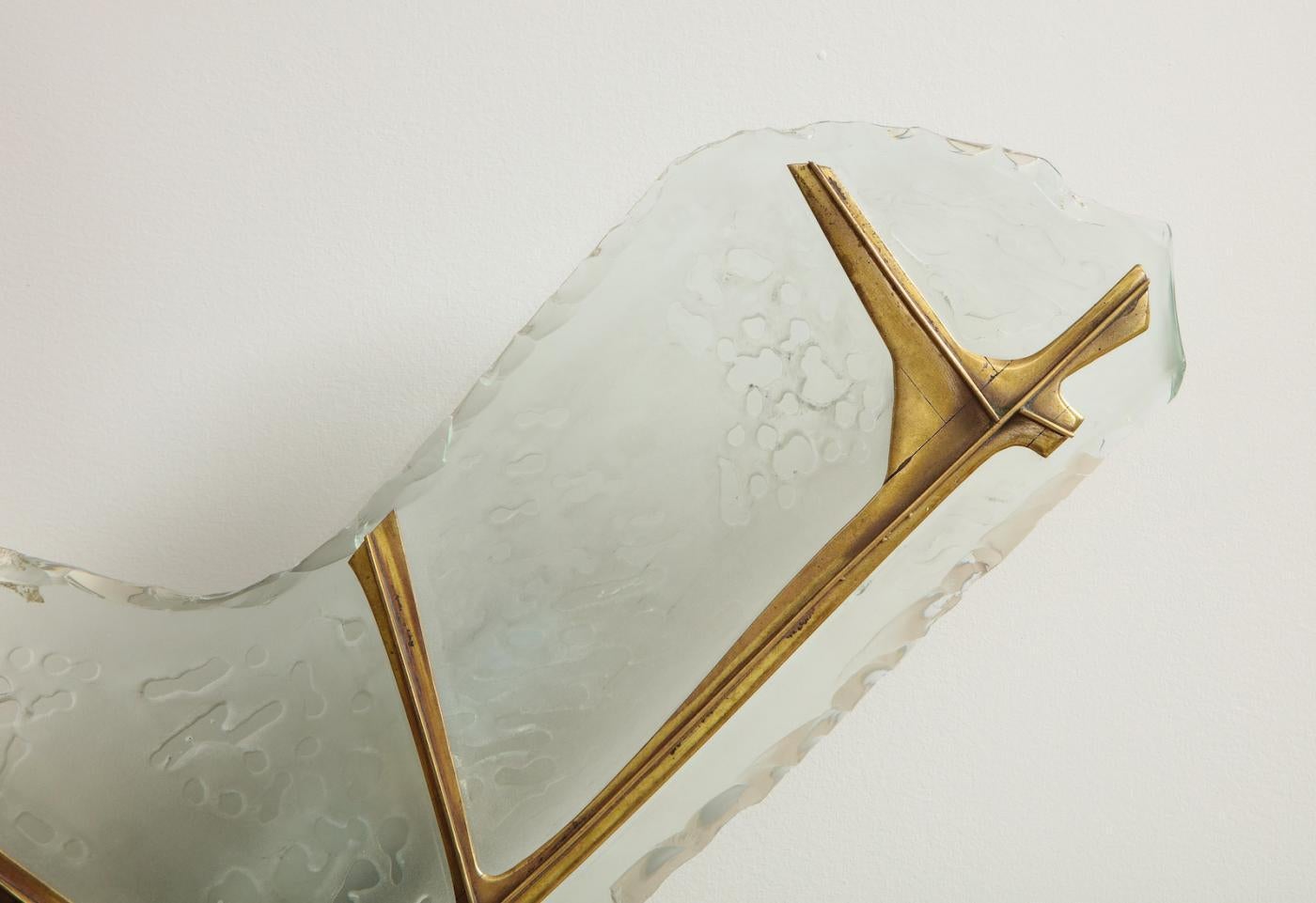 Italian No. 1844, Rare Pair of Sconces by Max Ingrand for Fontana Arte