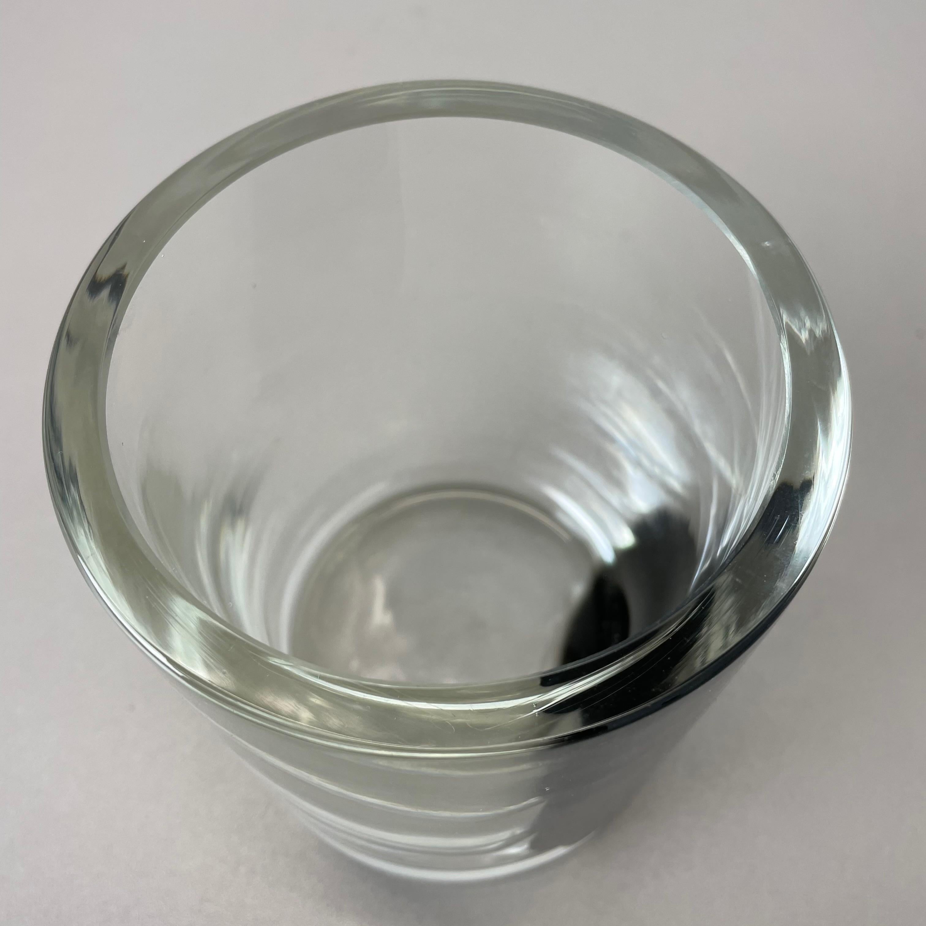 No. 2 New Old Stock Large 3.1kg Murano Glass Vase Antonio da Ros Cenedese, 1970s For Sale 4