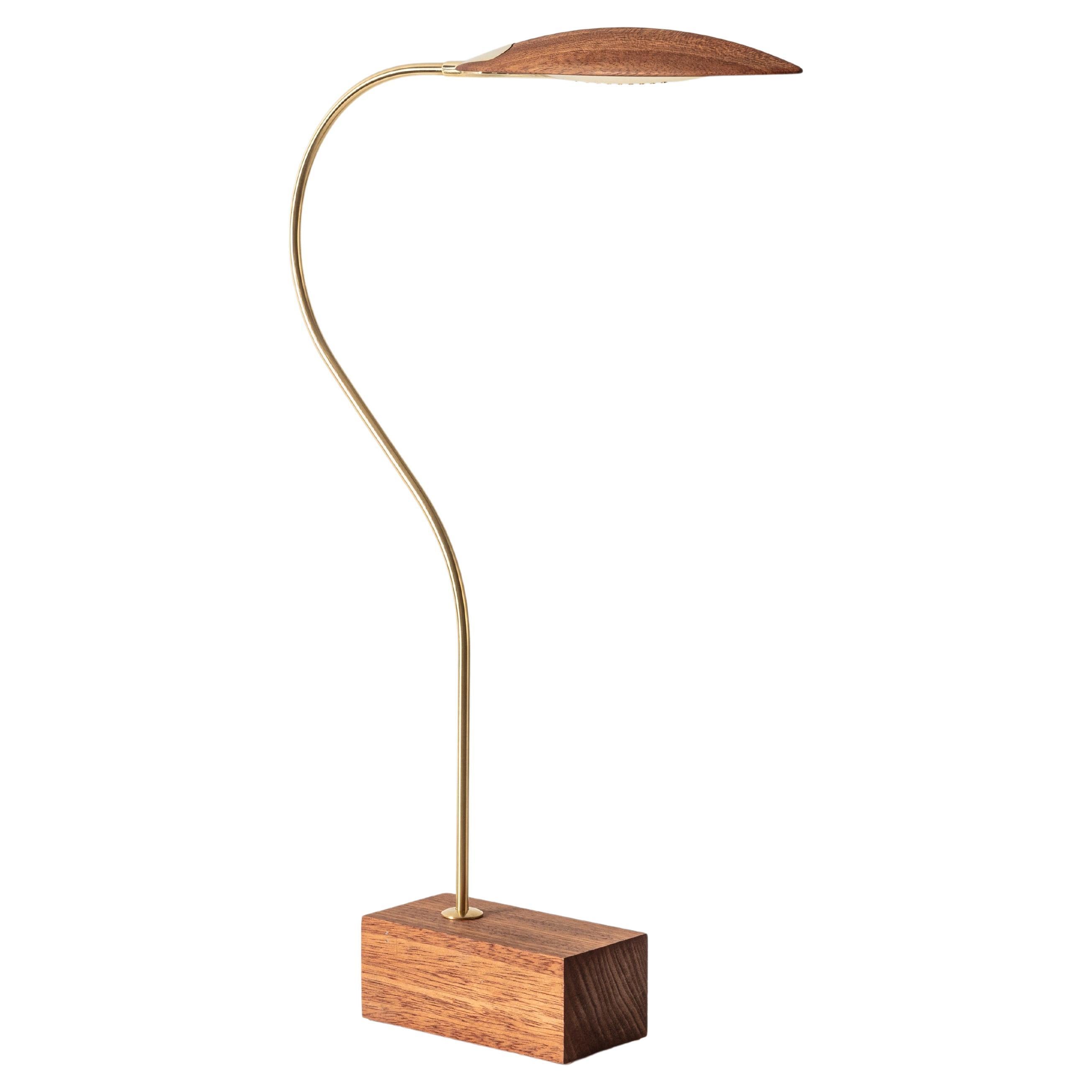 No. 2 Sipo Lampe à poser en bois d'acajou par Mernøe