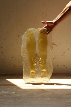No. 21 In Sun - Pieds de femmes - Sculpture d'art en résine