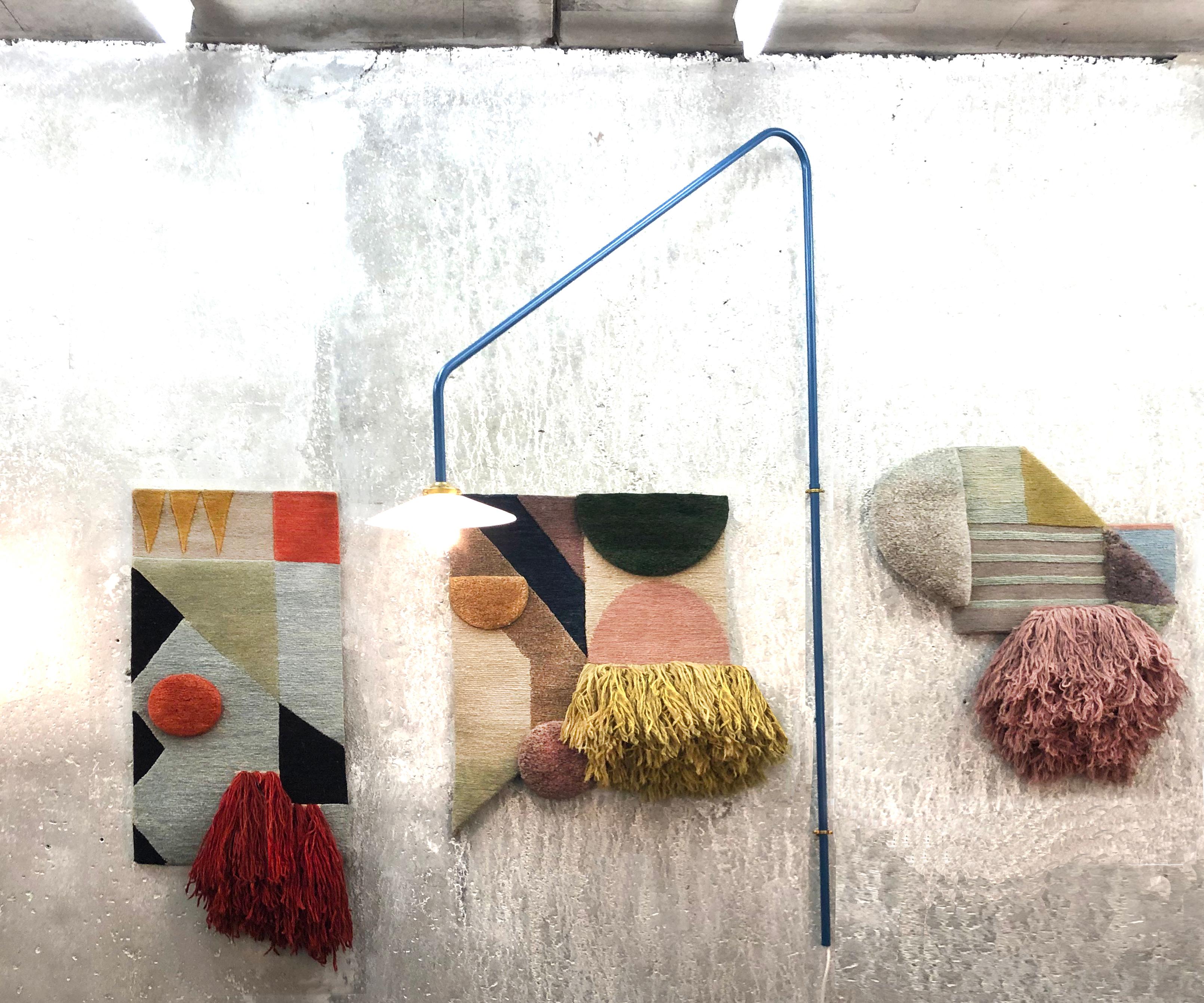 XXIe siècle et contemporain Affiche en textile noué à la main n° 217 de Lyk Carpet en vente