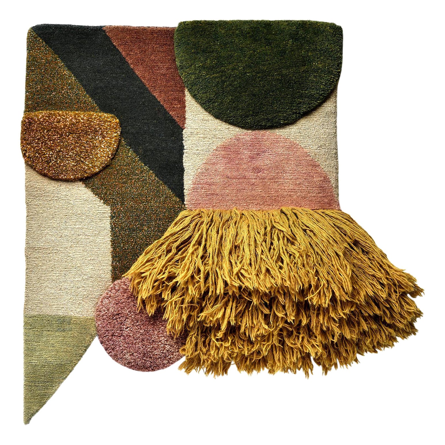 Affiche en textile noué à la main n° 219 de Lyk Carpet