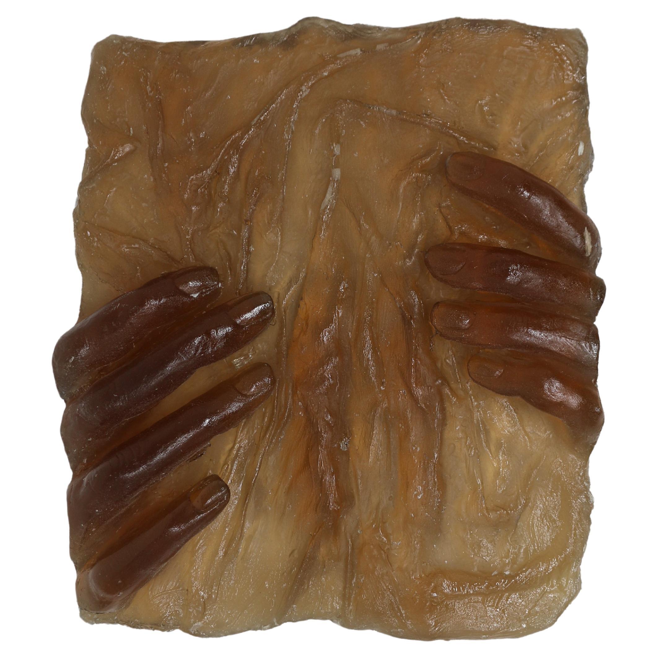 No. 22 In Cola - Female's Hands Art Sculpture Resin