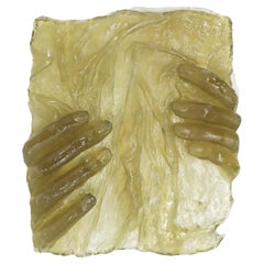 No. 22 In Sun - Female's Hands Art Sculpture Resin