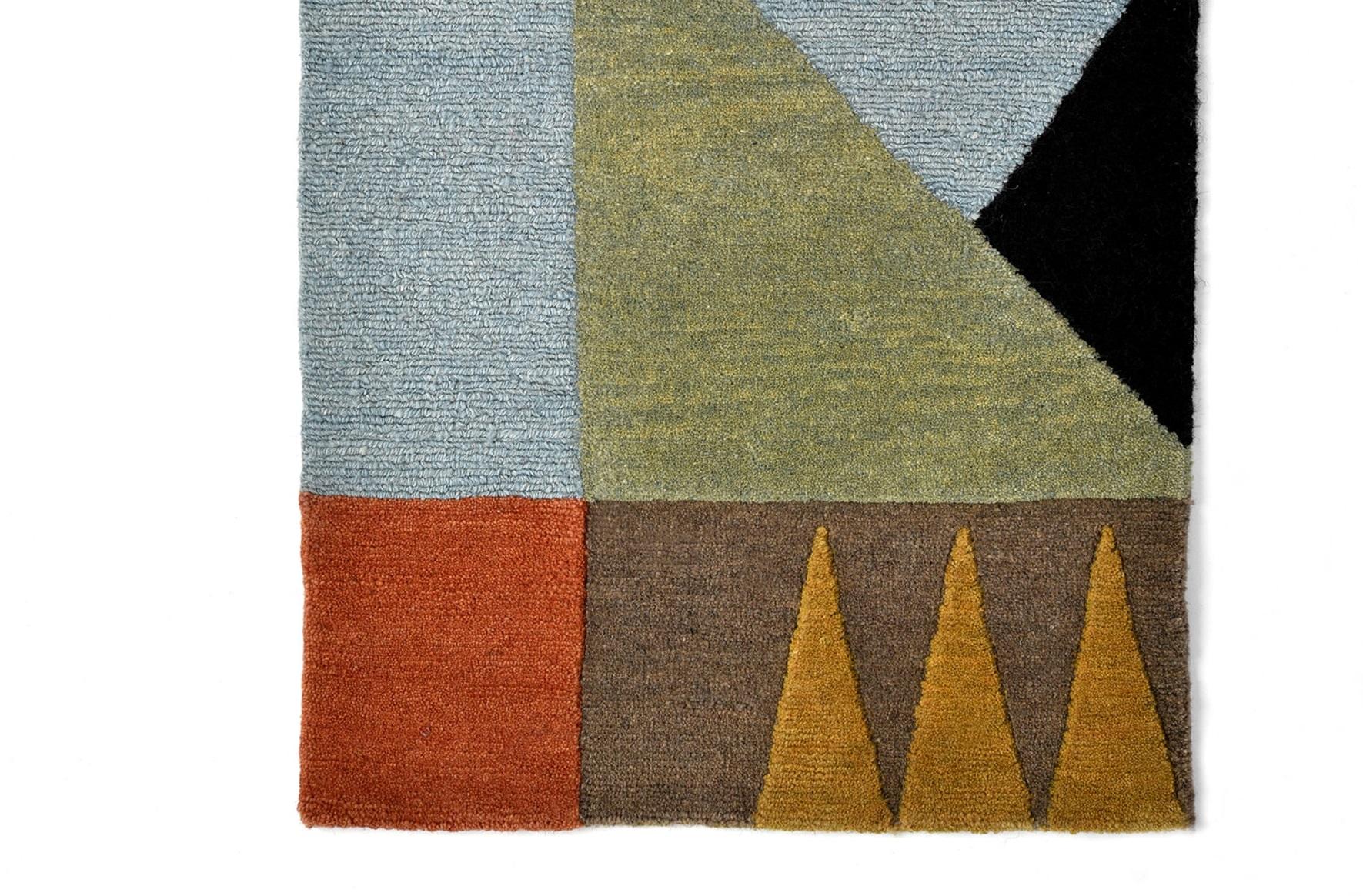 Handgeknüpftes Textilplakat Nr. 221 von Lyk Carpet (Nepalesisch) im Angebot