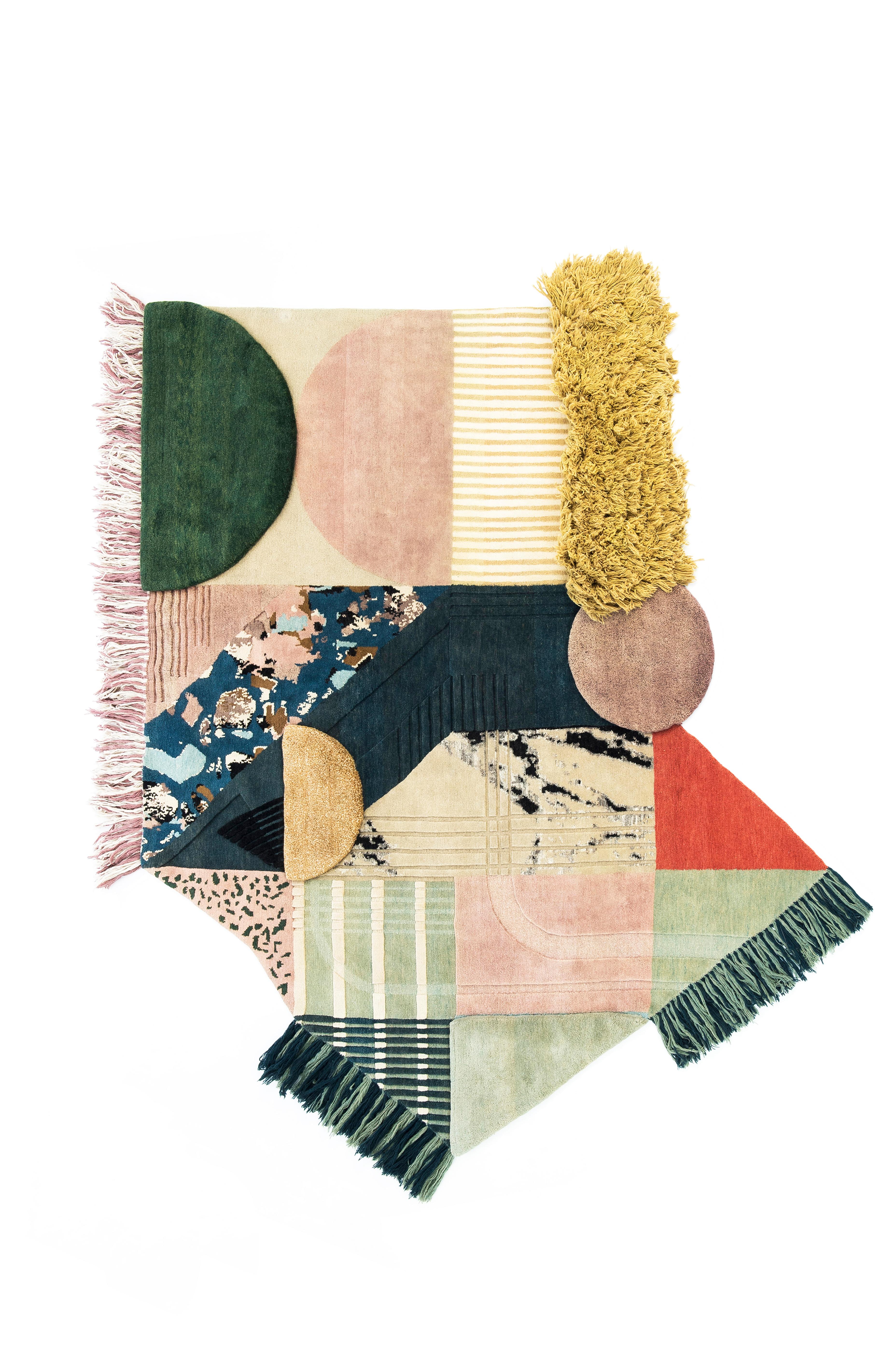 Nr. 256 Medley Handgeknüpfter Teppich von Lyk Carpet
Abmessungen: B 250 x L 280 cm.
MATERIALIEN: 100% tibetische Hochlandwolle, handgekämmte und handgesponnene Schurwolle, natürliche pflanzlich gefärbte Wolle, 100 Knoten pro