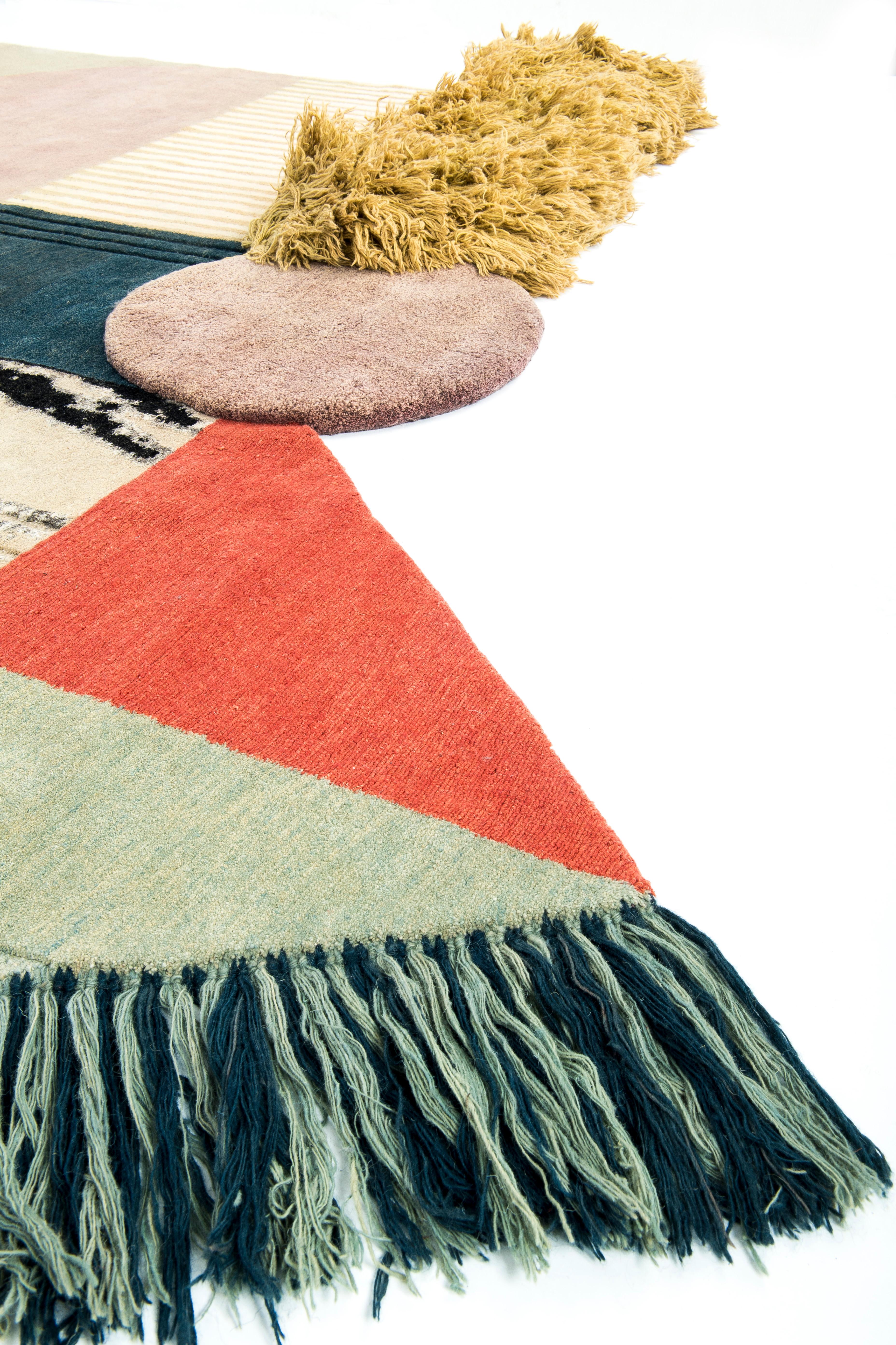 No. 256 Medley Hand-Knotted Rug by Lyk Carpet 2