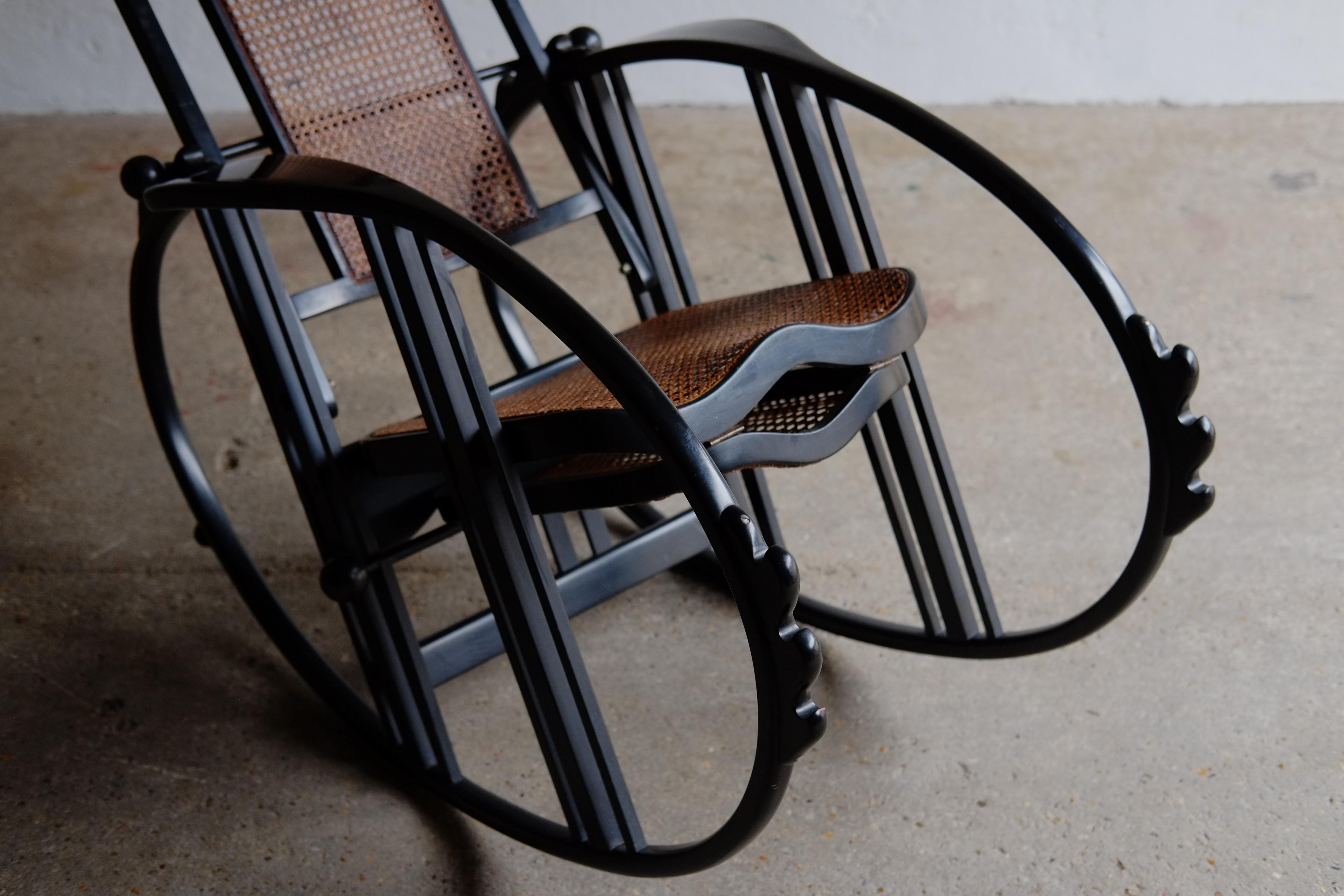 No. 267 Egg Rocking Chair by Josef Hoffmann 12