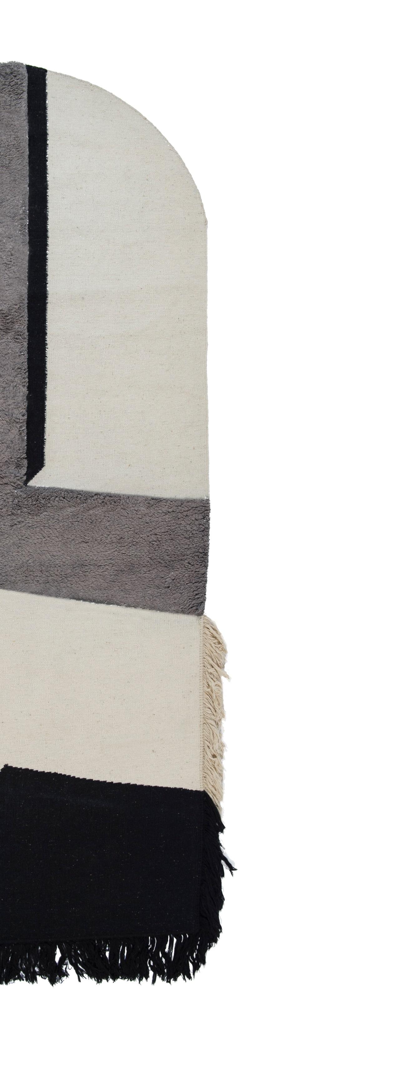 Nr. 277 Freeplay Handgeknüpfter Teppich von Lyk Carpet im Zustand „Neu“ im Angebot in Geneve, CH