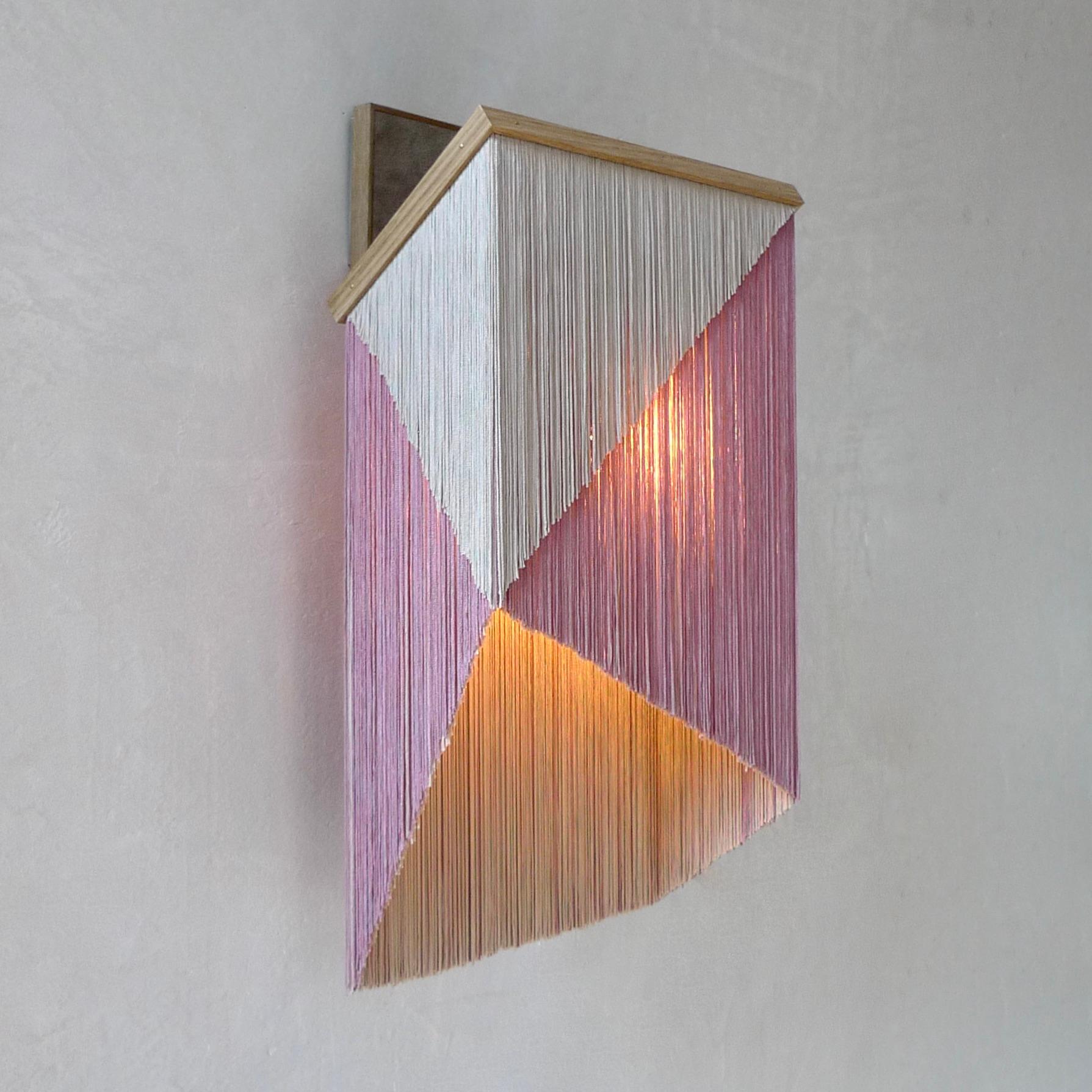 Nº 28 Aplique Rectángulo Multi Geométrico Beige Rosa Viejo by Sander Bottinga en venta 1