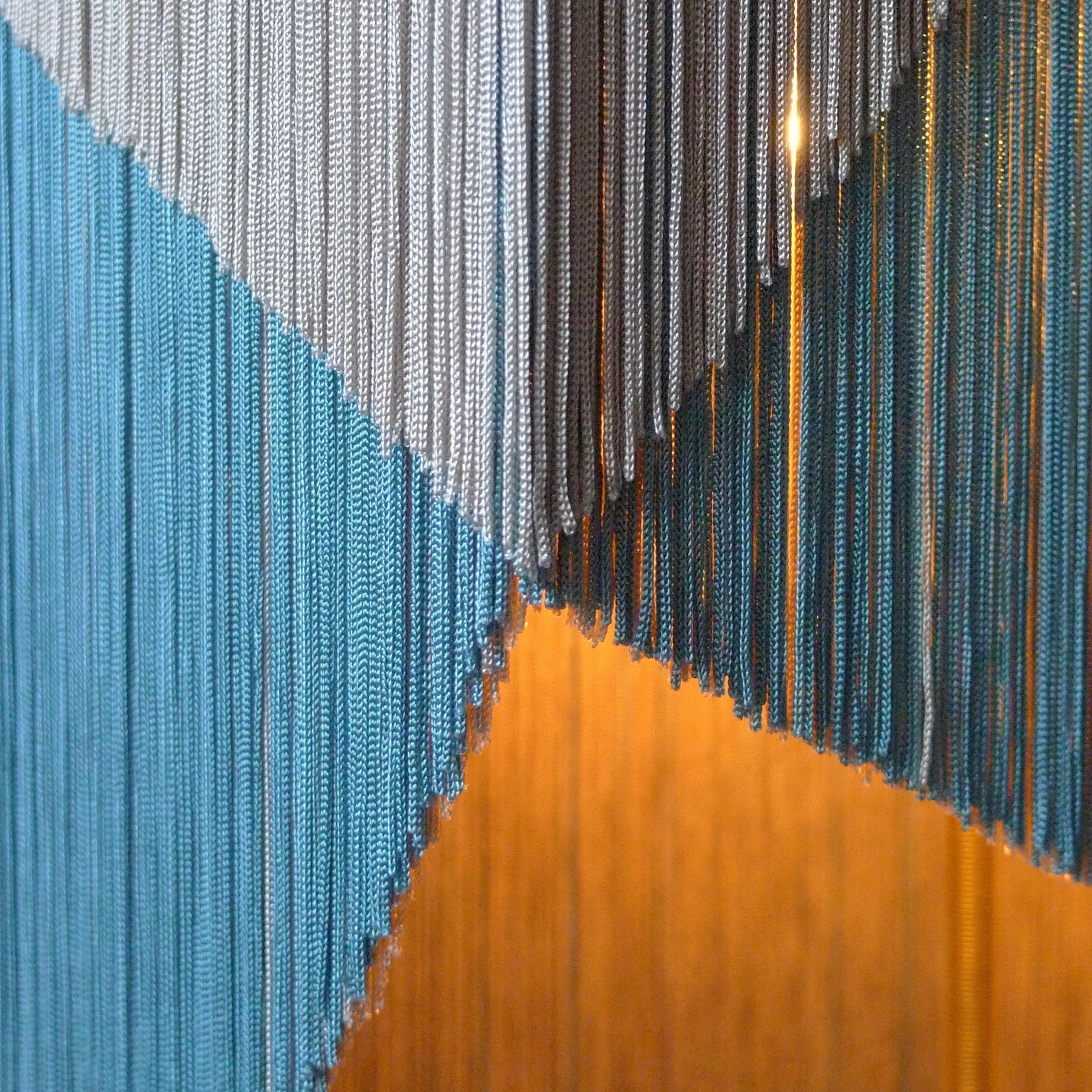 Nº 29 B Verde petróleo-Azul Beige Pequeña Lámpara de mesa contemporánea by Sander Bottinga Posmoderno en venta