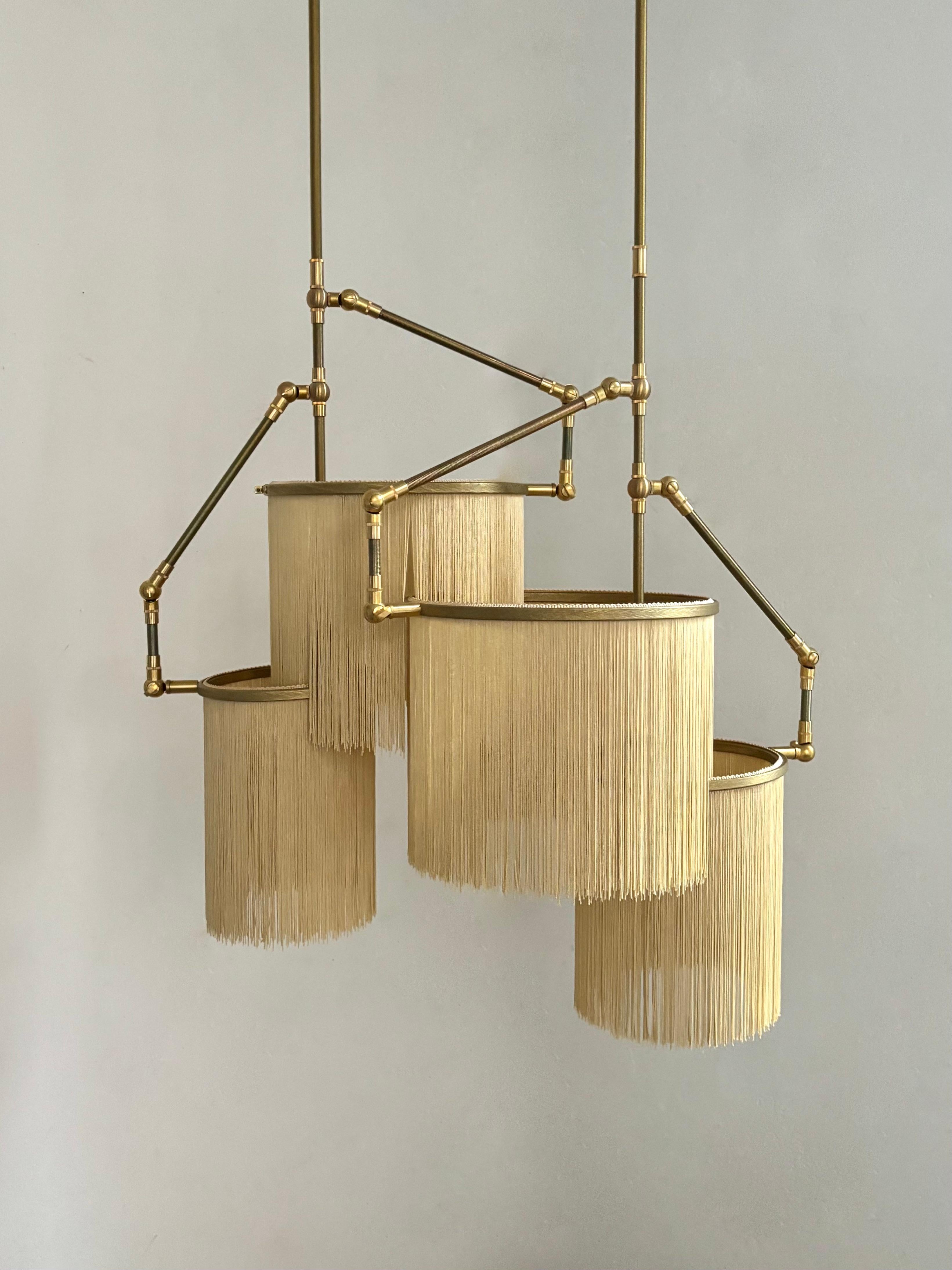 N. 31 G Beige Uni Gold Color Lampada a sospensione d'arte contemporanea Sander Bottinga In condizioni Nuovo in vendita a Geneve, CH