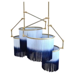 Nº 31 G Beige Uni Color Dorado Arte Contemporáneo Lámpara Colgante Sander Bottinga