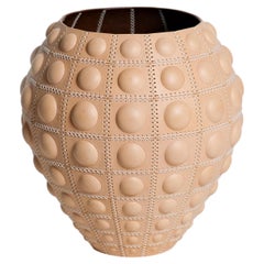 Vaso in pelle n. 4 di WÈI CRAFT