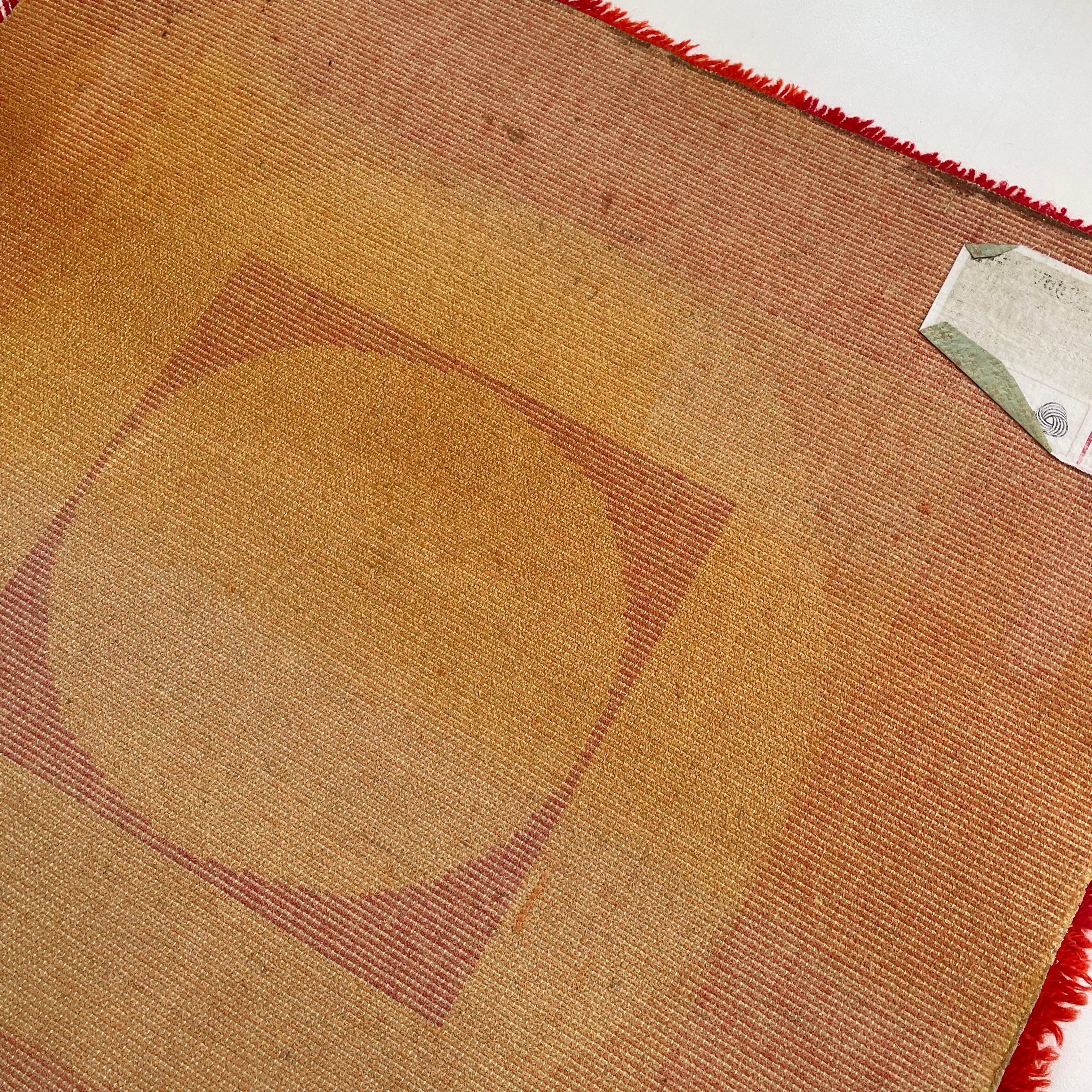 No 4 Varia Set POP ART Wall Rug by VERNER PANTON attrib for Vorwerk Germany 1970 For Sale 13