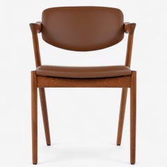 NO 42 - Set of 6 dining chairs in teak by Niels O. Møller