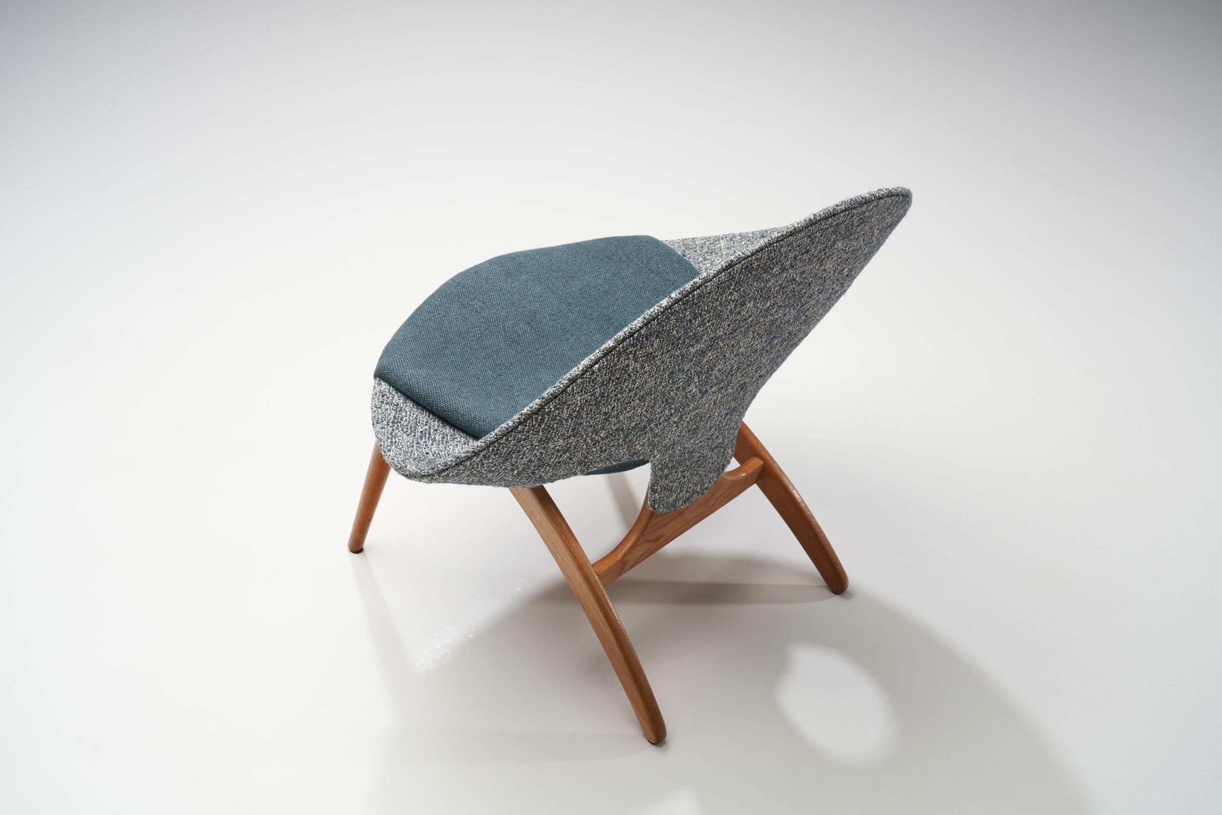 “No. 55” Lounge Chair by Arne Hovmand-Olsen, Denmark, 1955 For Sale 4