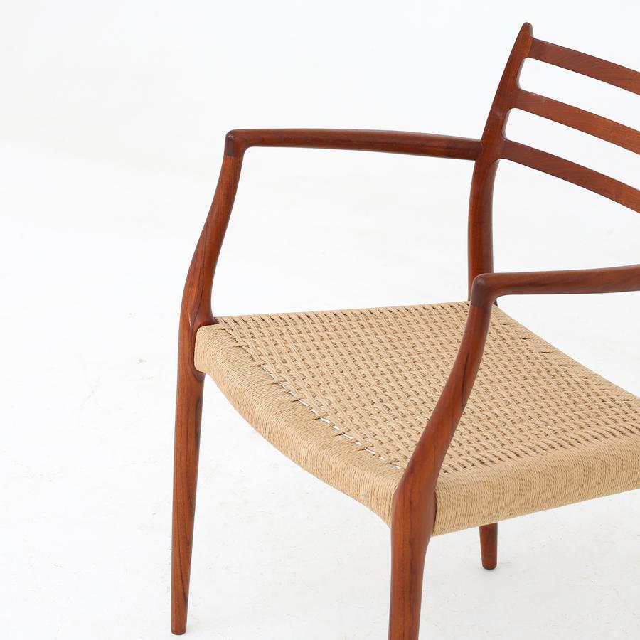 Oiled No 62 Armchair by Niels O. Møller
