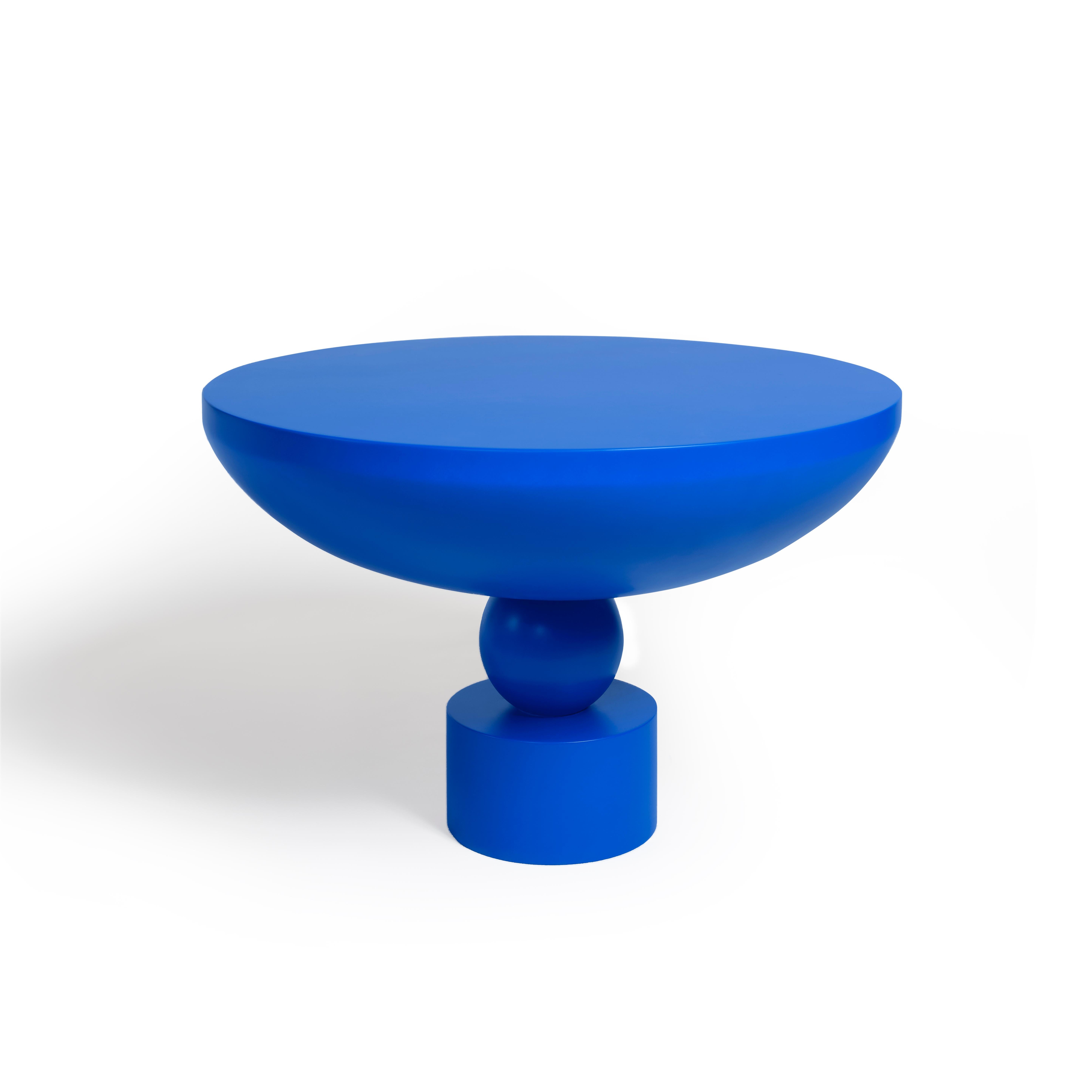 Modern No. 7  Blue Coffee Table For Sale