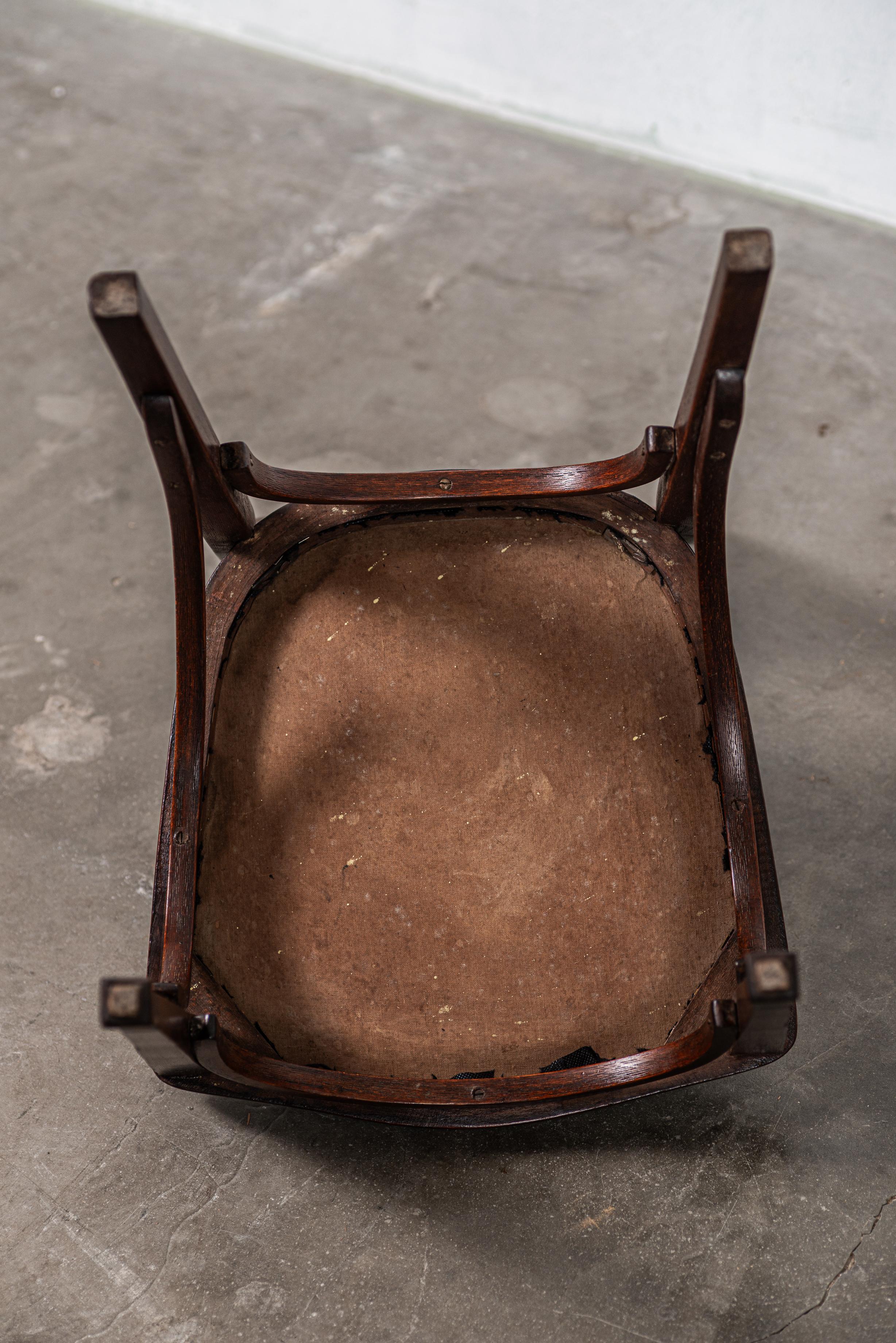 No. 715 Chaises Par Gustav Siegel, exécuté par J&J Kohn Vienne en 1901 en vente 11