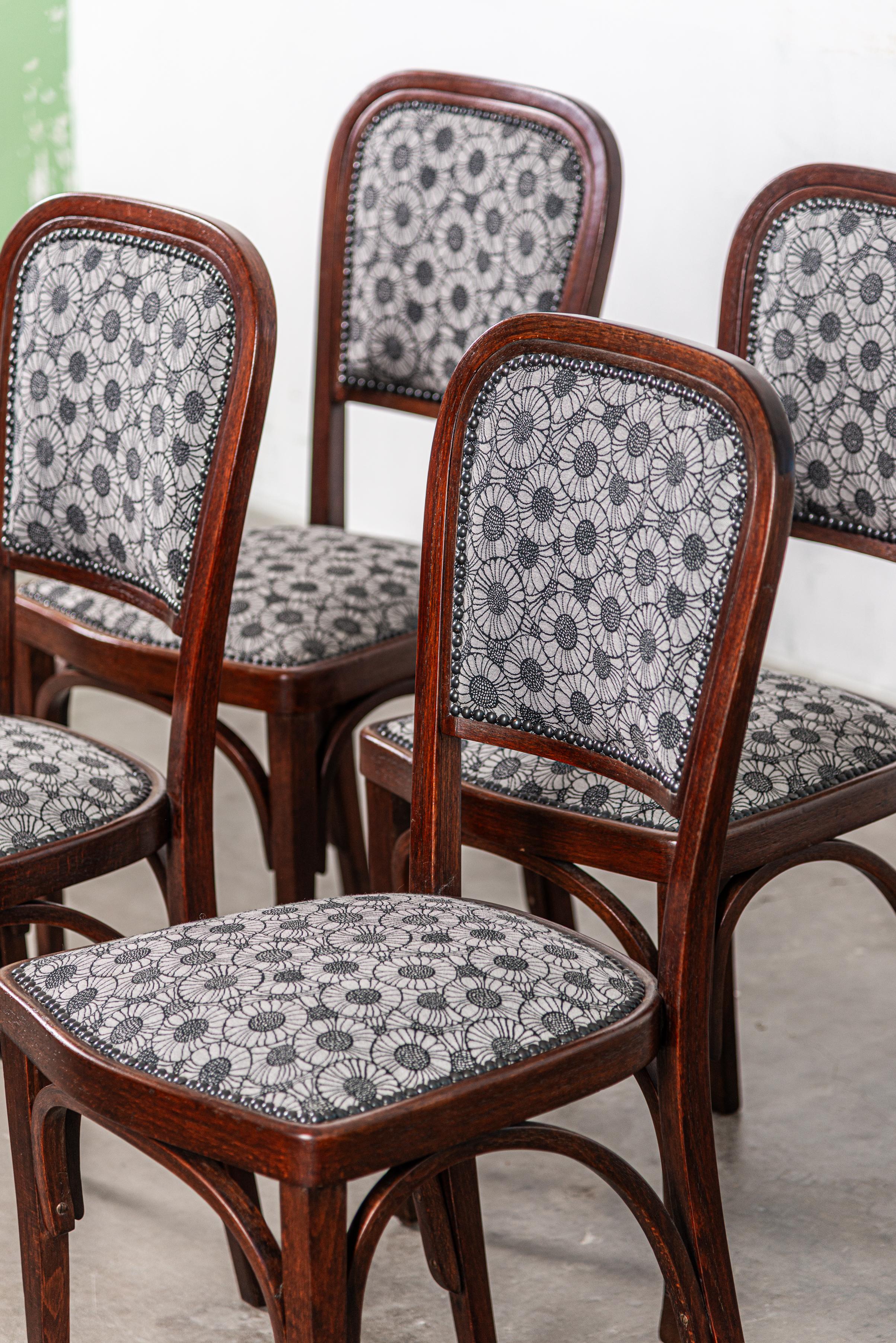 No. 715 Chaises Par Gustav Siegel, exécuté par J&J Kohn Vienne en 1901 en vente 1