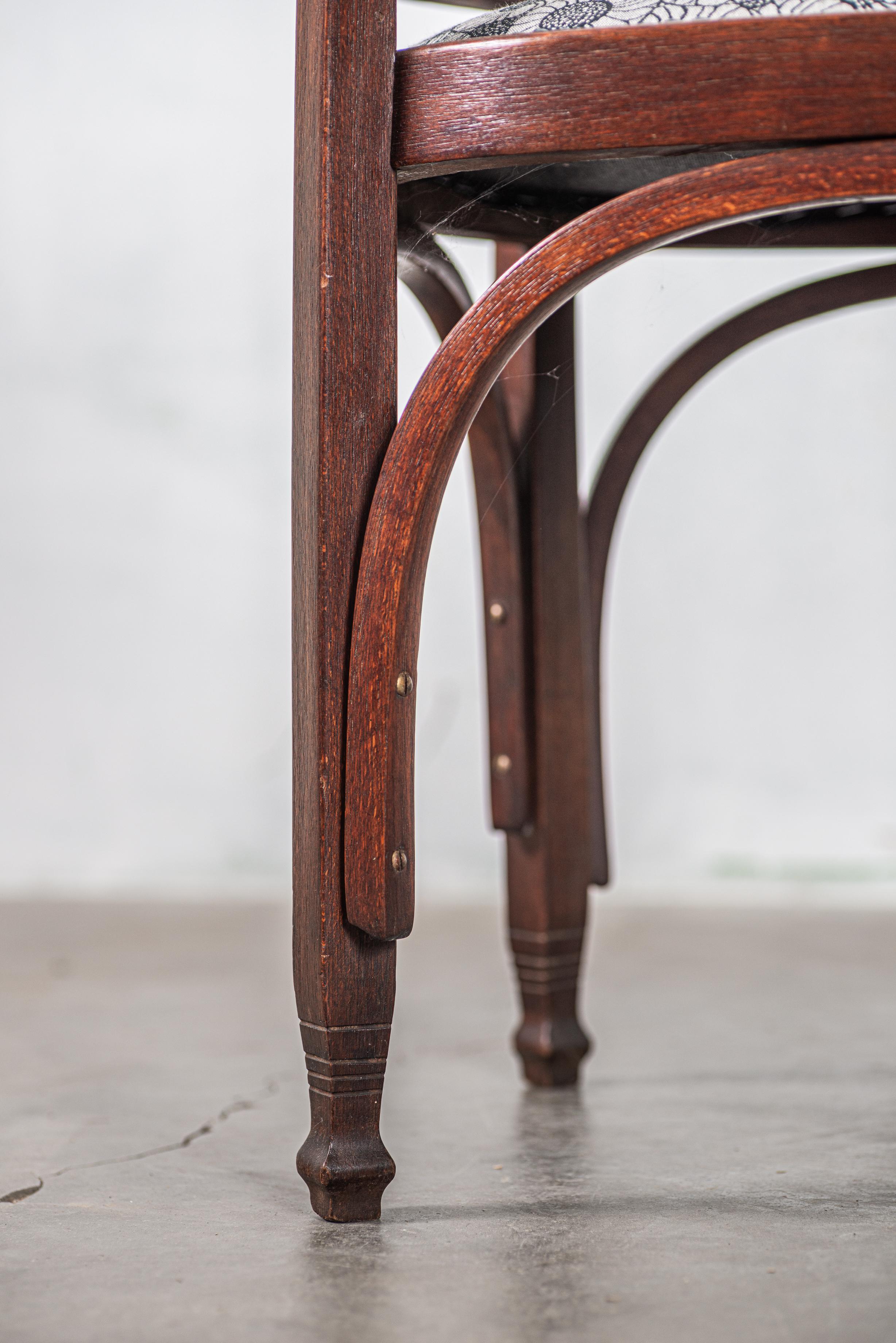 No. 715 Paire de fauteuils par Gustav Siegel pour Jacob and Josef Kohn, Vienne 19 en vente 13
