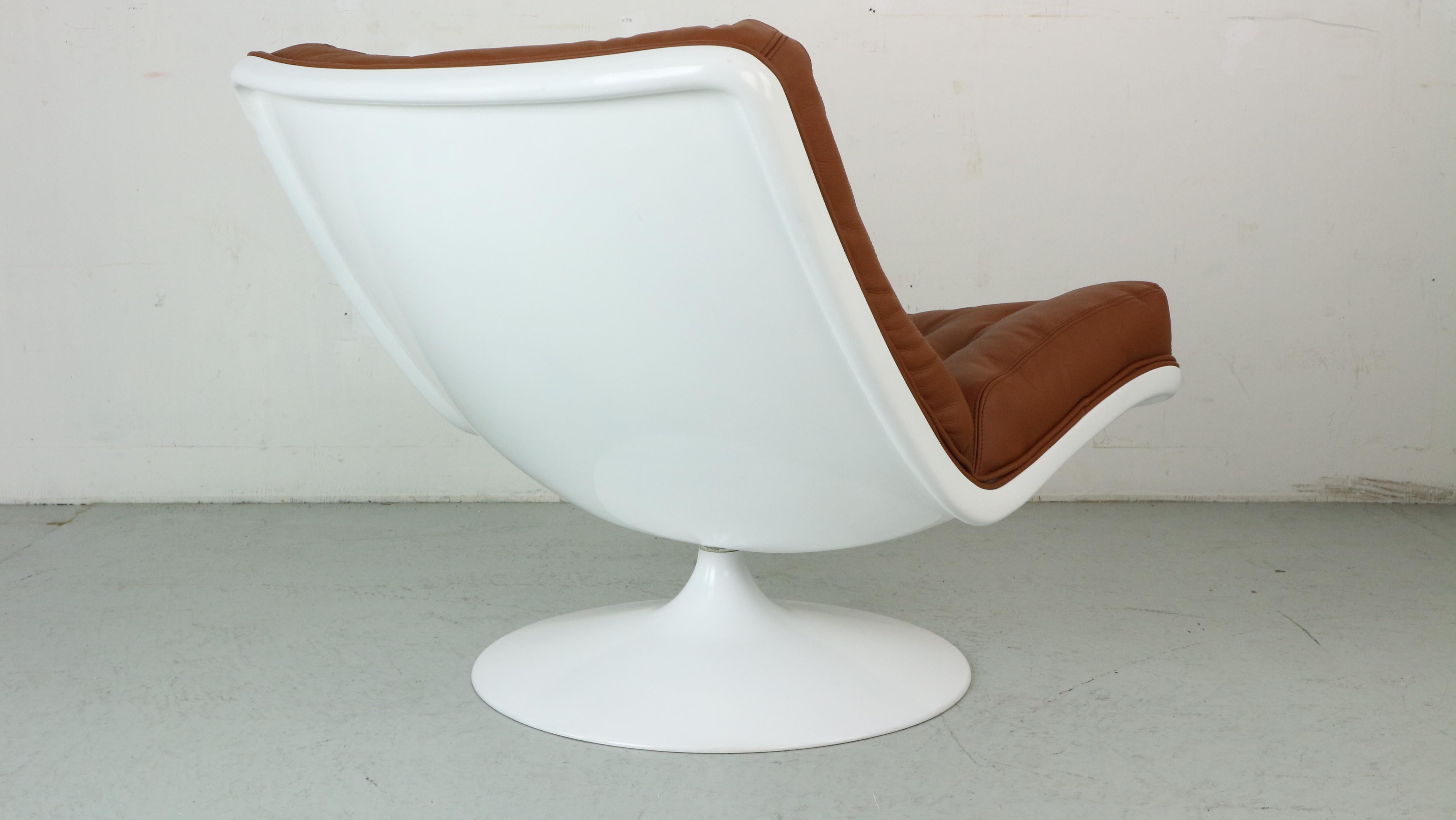 No. 976 Swivel Chair by Geoffrey Harcourt for Artifort, The Netherland For Sale 5