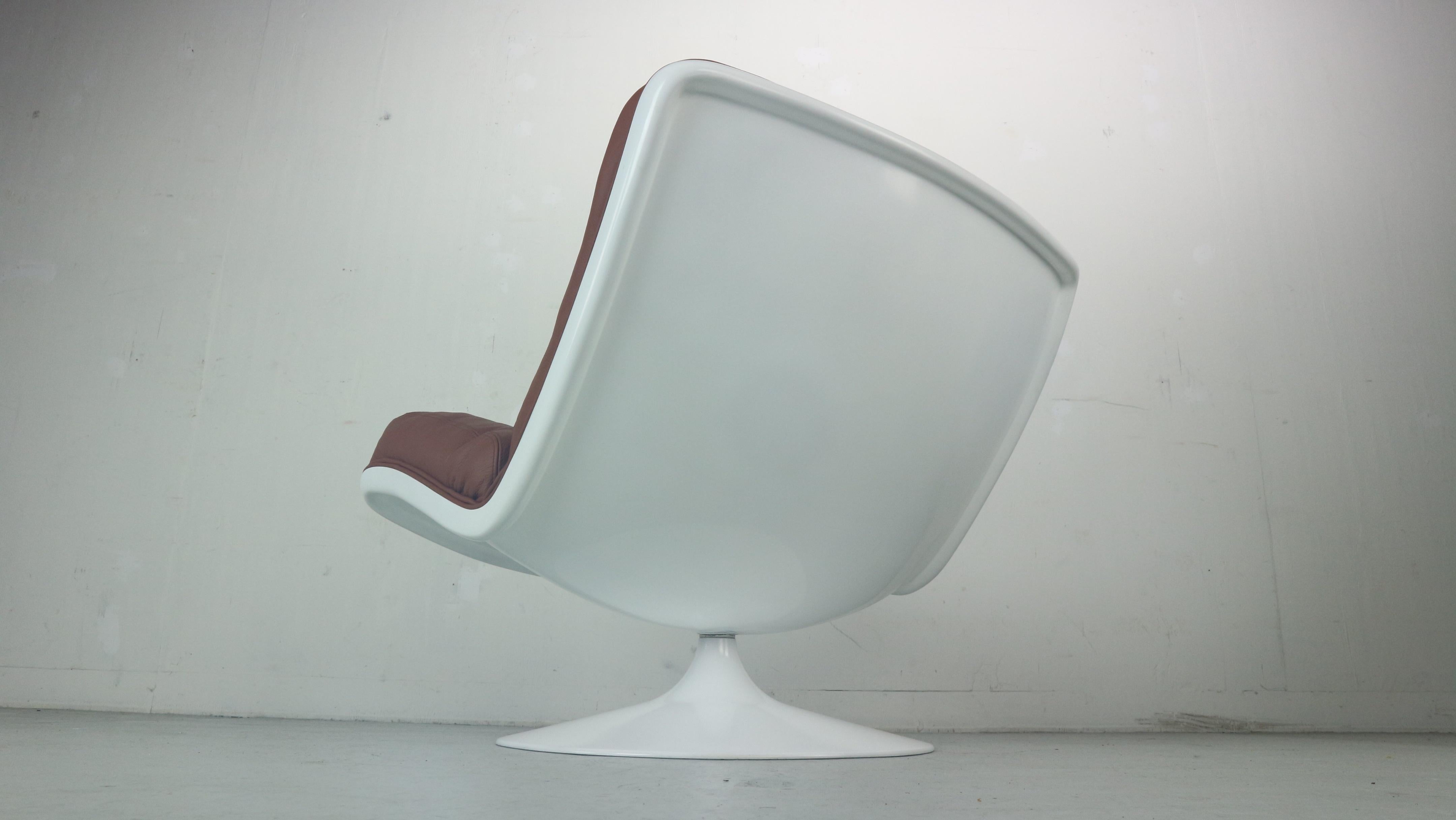No. 976 Swivel Chair by Geoffrey Harcourt for Artifort, The Netherland For Sale 7