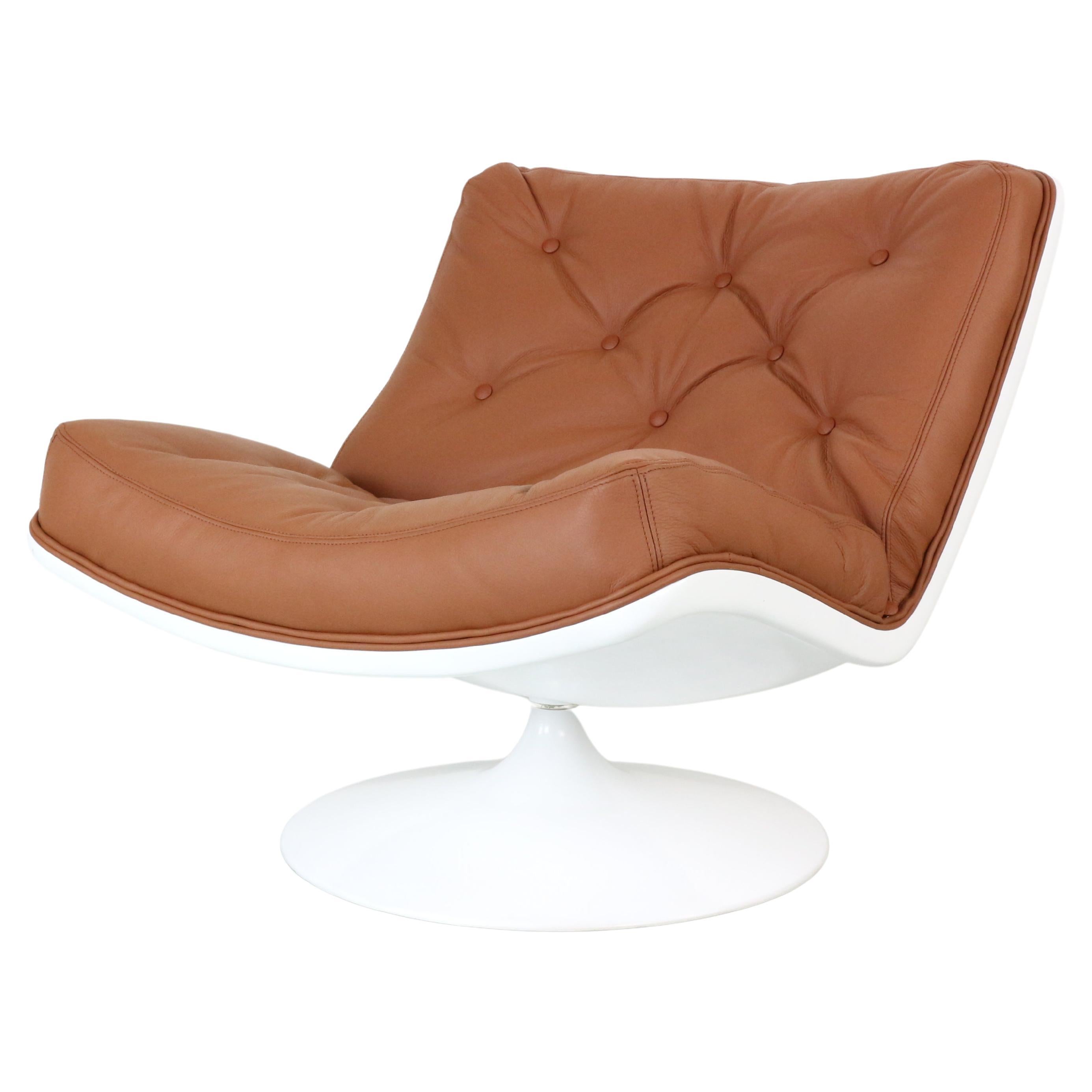 No. 976 Swivel Chair by Geoffrey Harcourt for Artifort, The Netherland For Sale