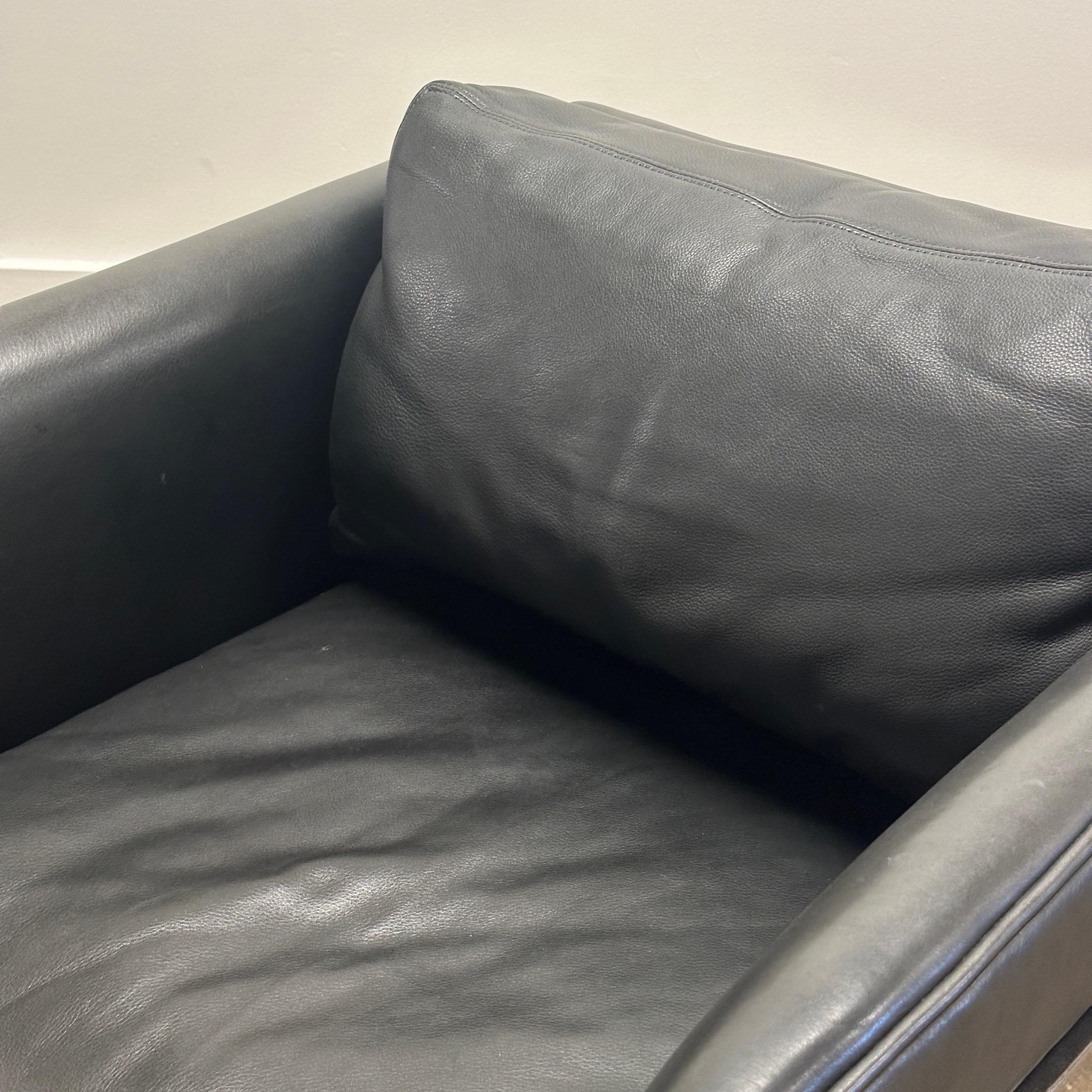 Nº 989 Silla T-Back Cube Lounge de Milo Baughman para Thayer Coggin Estadounidense en venta