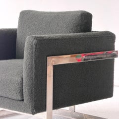 No. 989 Chaise longue à dossier en T par Milo Baughman pour Thayer Coggin