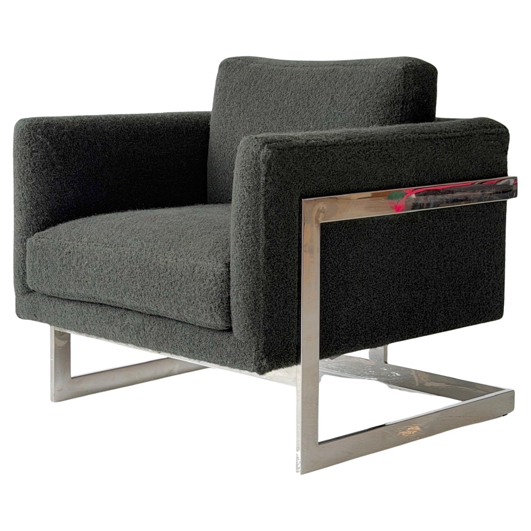 No. 989 T-Back Lounge Chair by Milo Baughman for Thayer Coggin